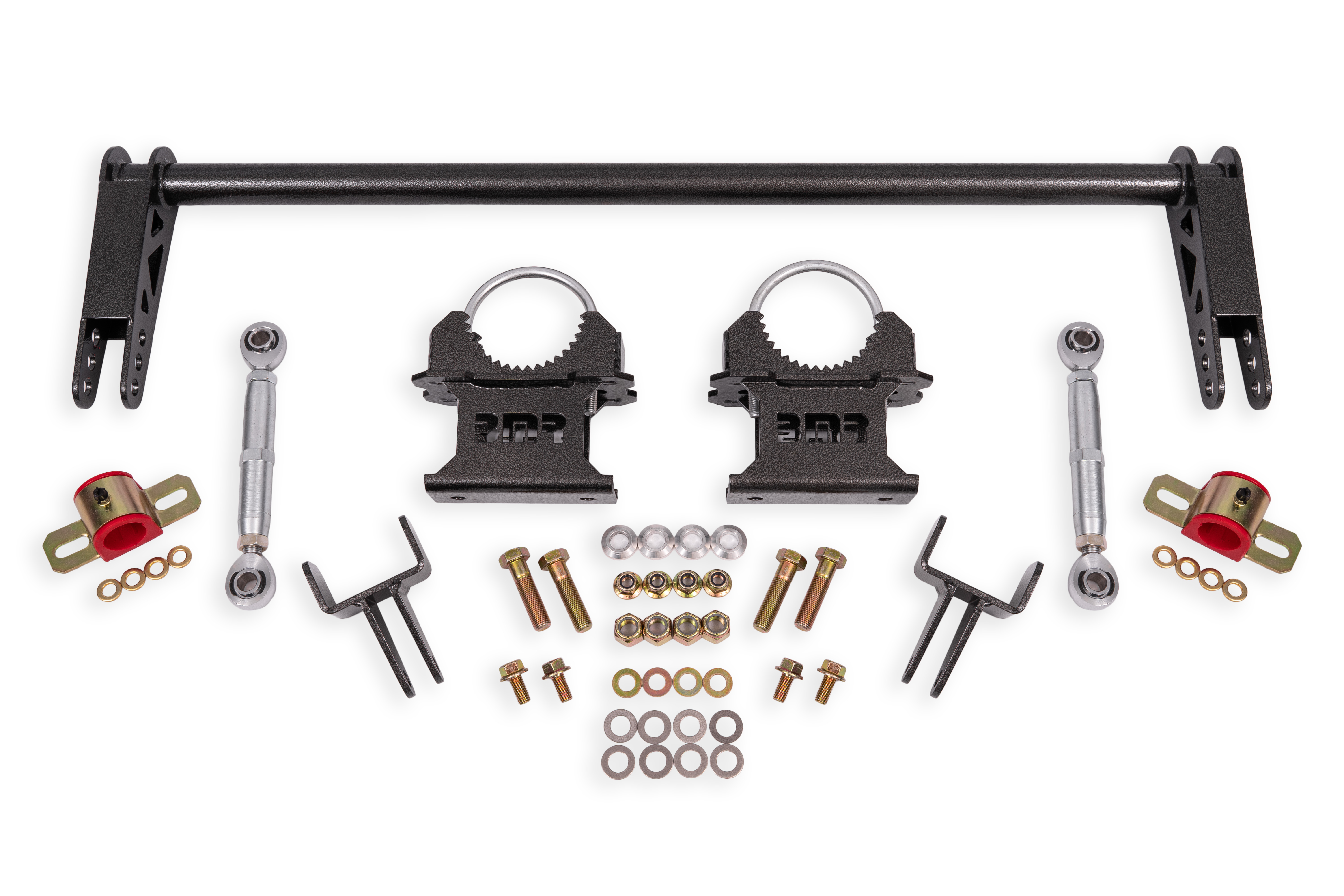 BMR Suspension Anti-roll Bar Kit, Rear, Weld-on, Hollow 1.25", W/ Tailpipes ARB730H