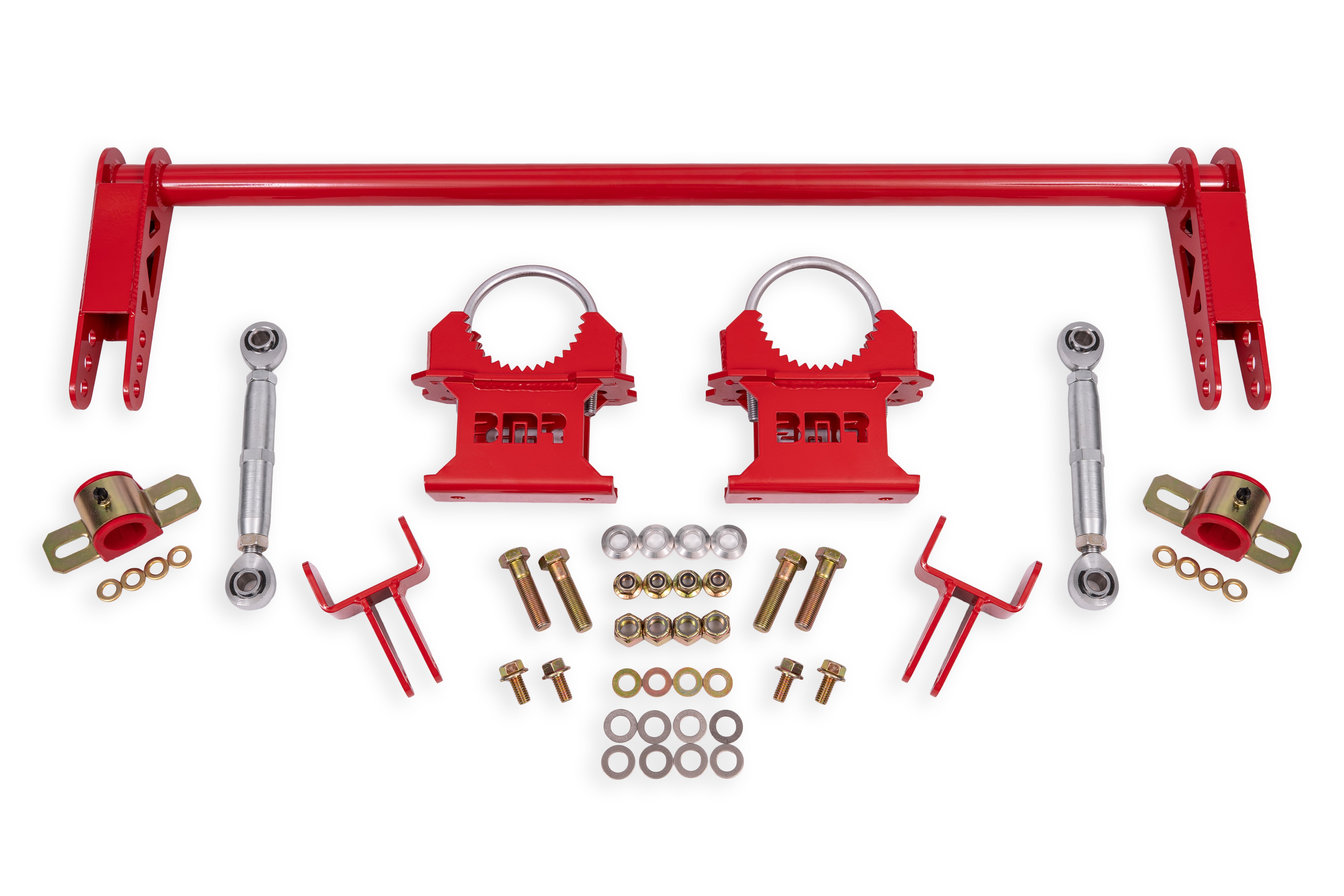 BMR Suspension Anti-roll Bar Kit, Rear, Weld-on, Hollow 1.25", W/ Tailpipes ARB730R