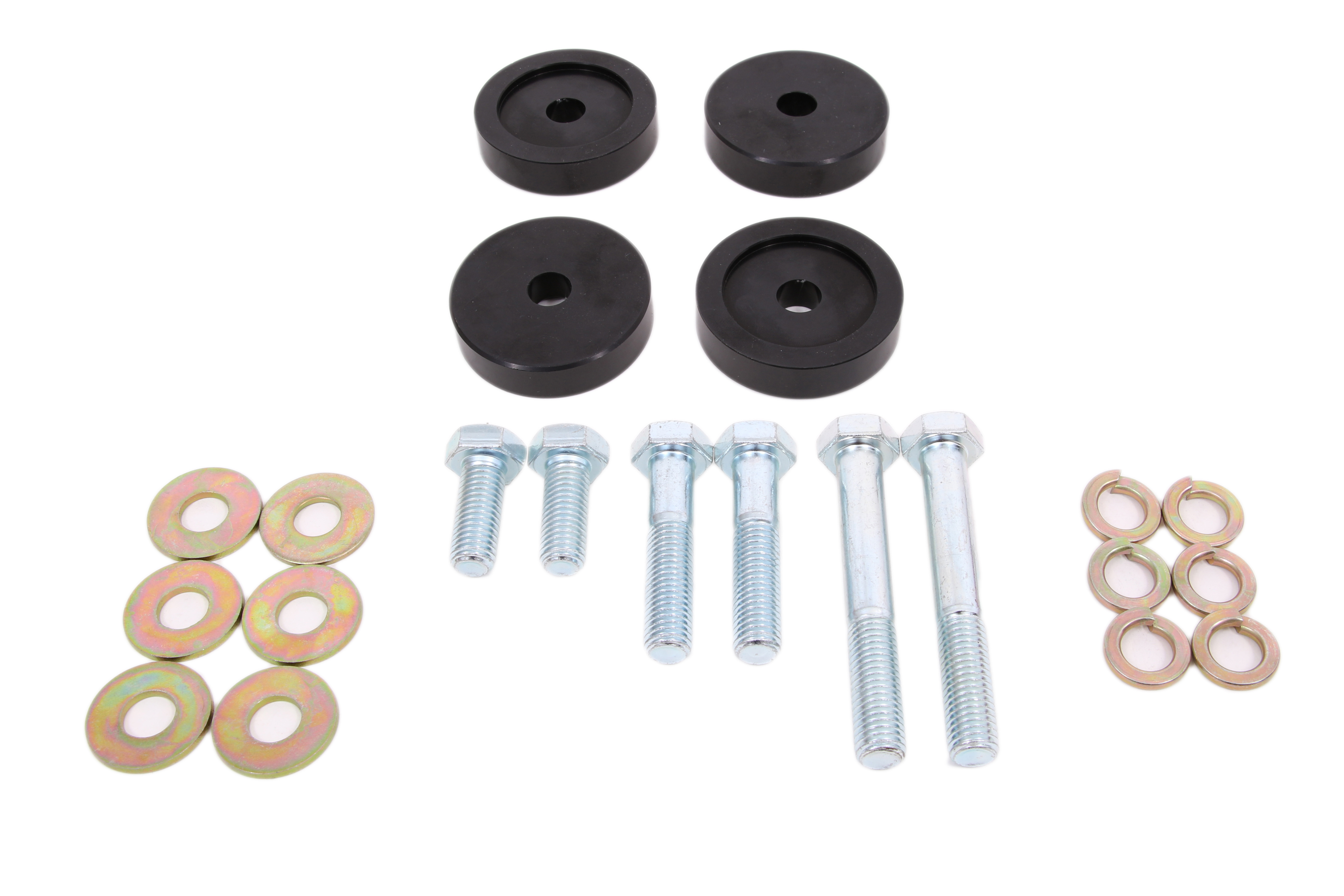 BMR Suspension Differential Bushing Lockout Kit, Billet Aluminum BK054