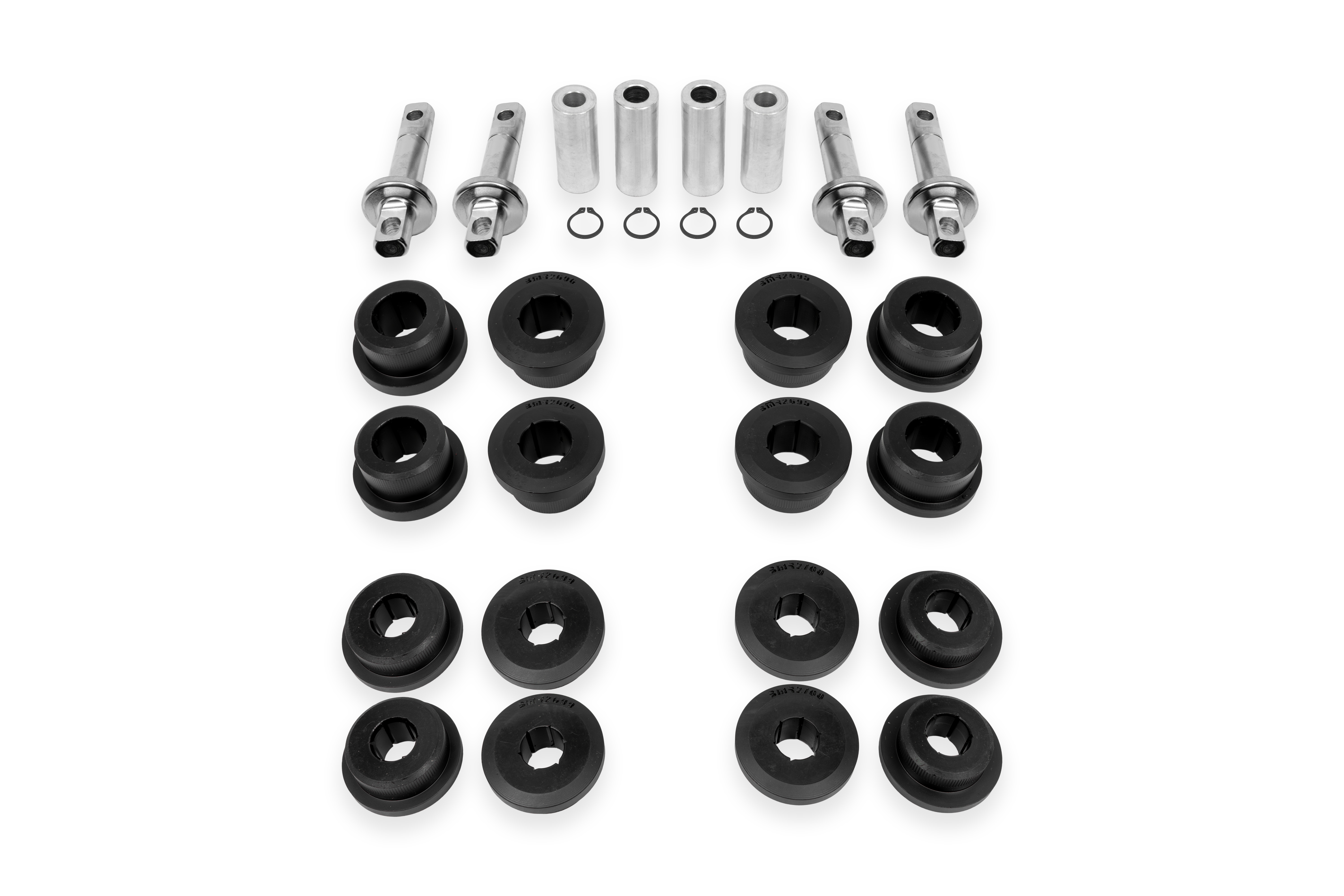 BMR Suspension Bushing Kit, Rear Upper/Lower Control Arms, Delrin, Z06/ZR1 CBK562