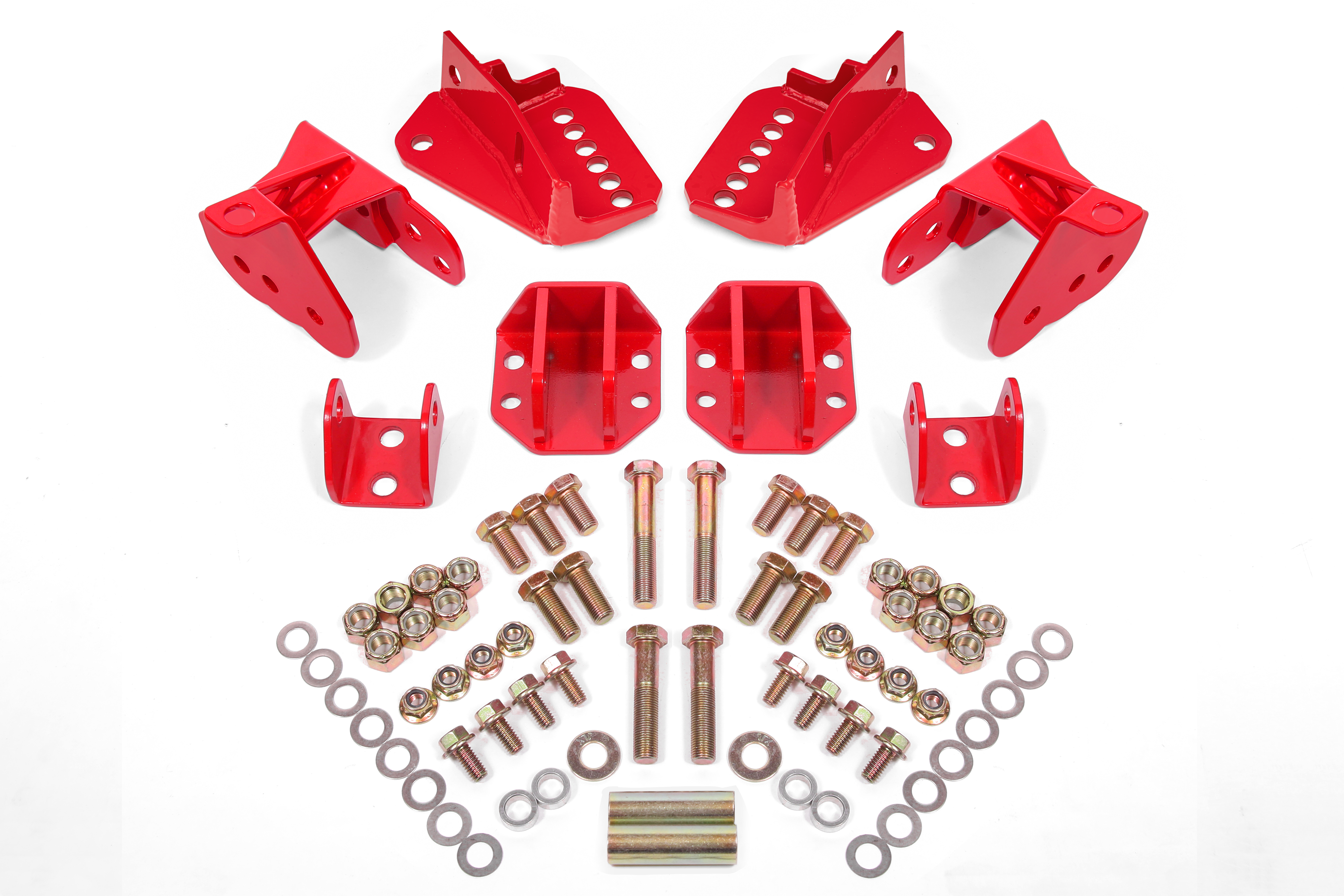 BMR Suspension Coilover Conversion Kit, Rear, Adj Shock Mt, W/ CAB (CCK402,CAB400) CCK404R