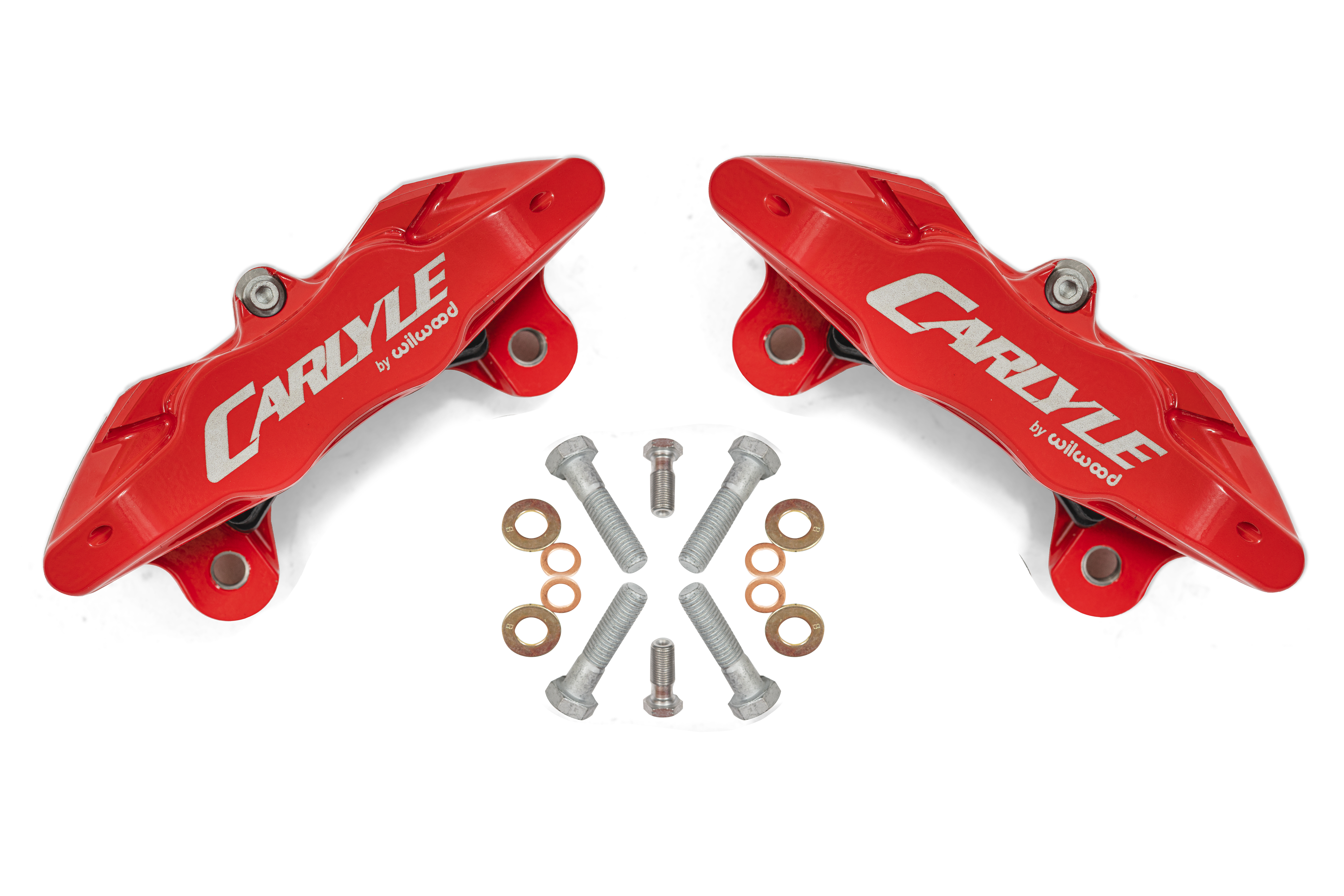 BMR Suspension Brake Calipers Only for 15" Conversion Kit, Red DBK555