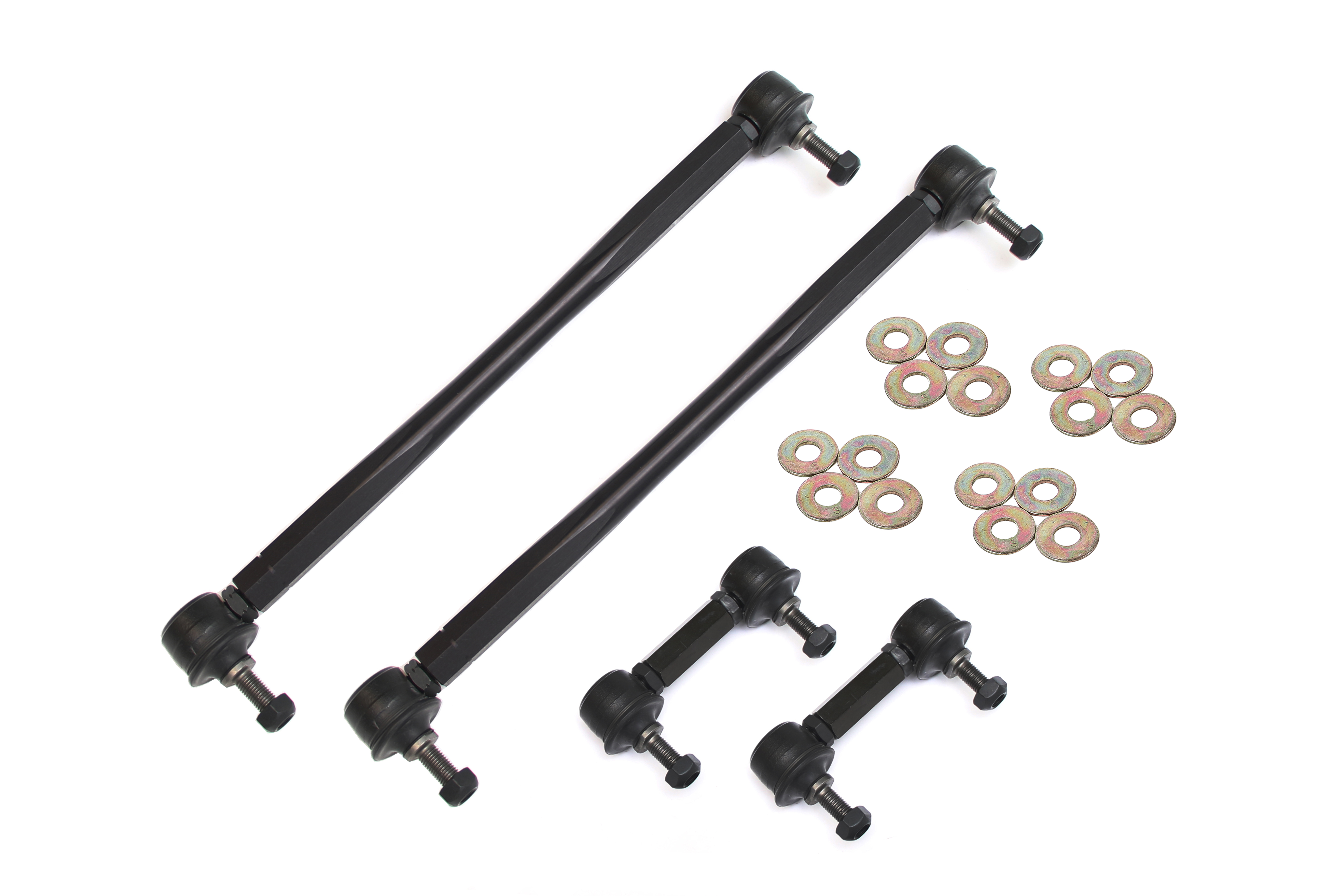 BMR Suspension Sway Bar End Link Kit, Set Of 4, Adjustable ELK004