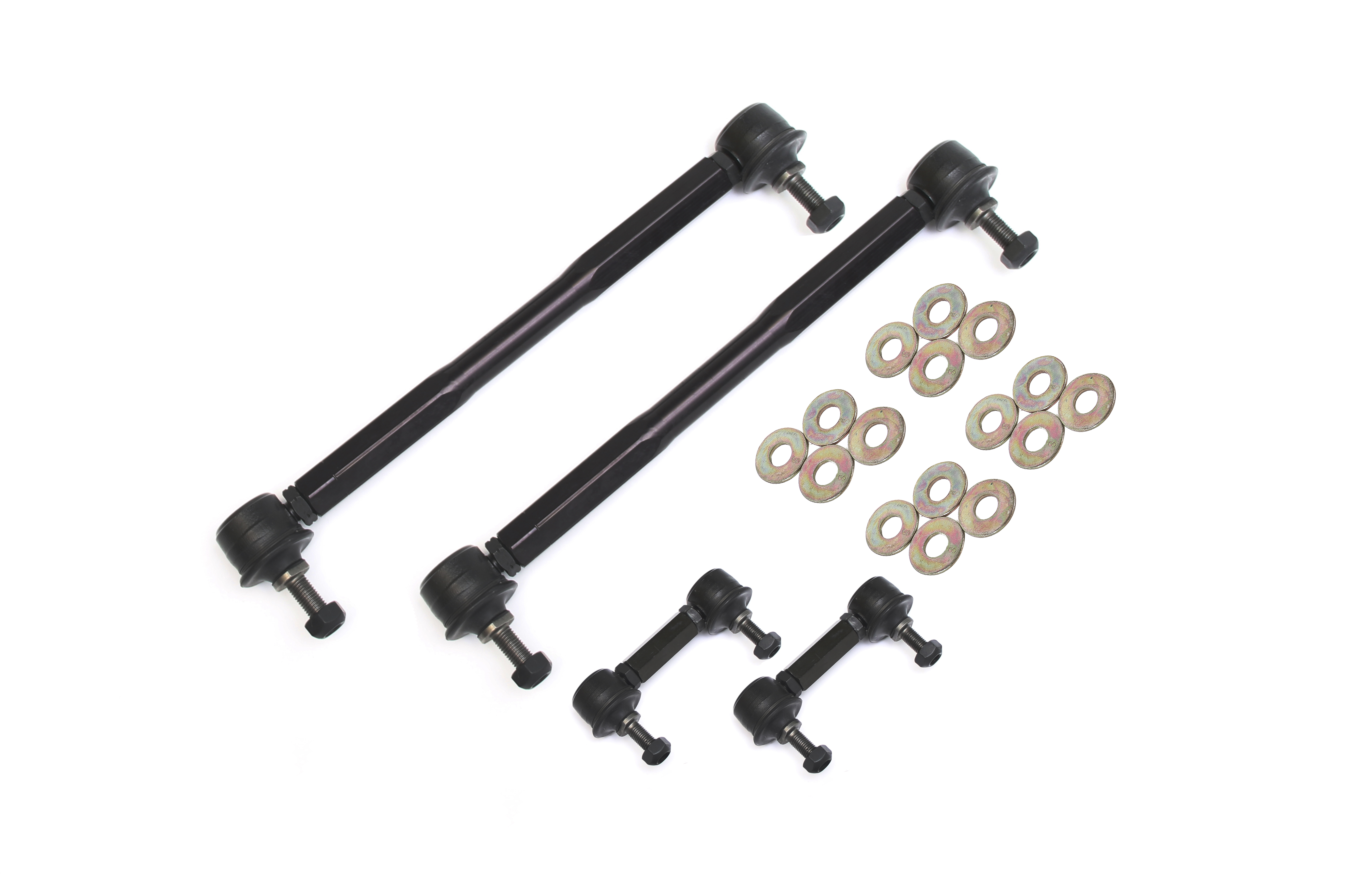 BMR Suspension Sway Bar End Link Kit, Set Of 4, Adjustable ELK007