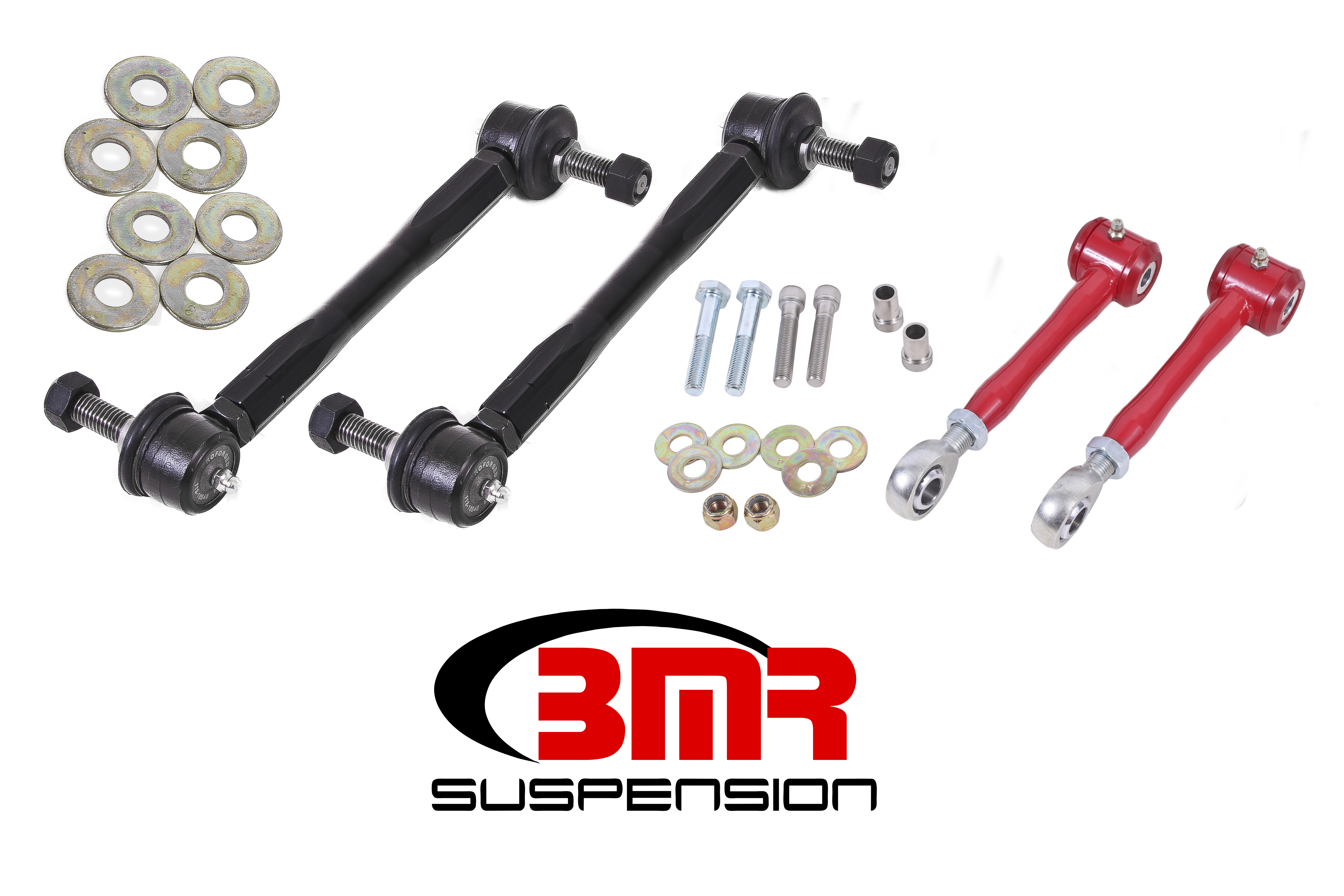 BMR Suspension Sway Bar End Link Kit, Set Of 4, Adjustable ELK015R