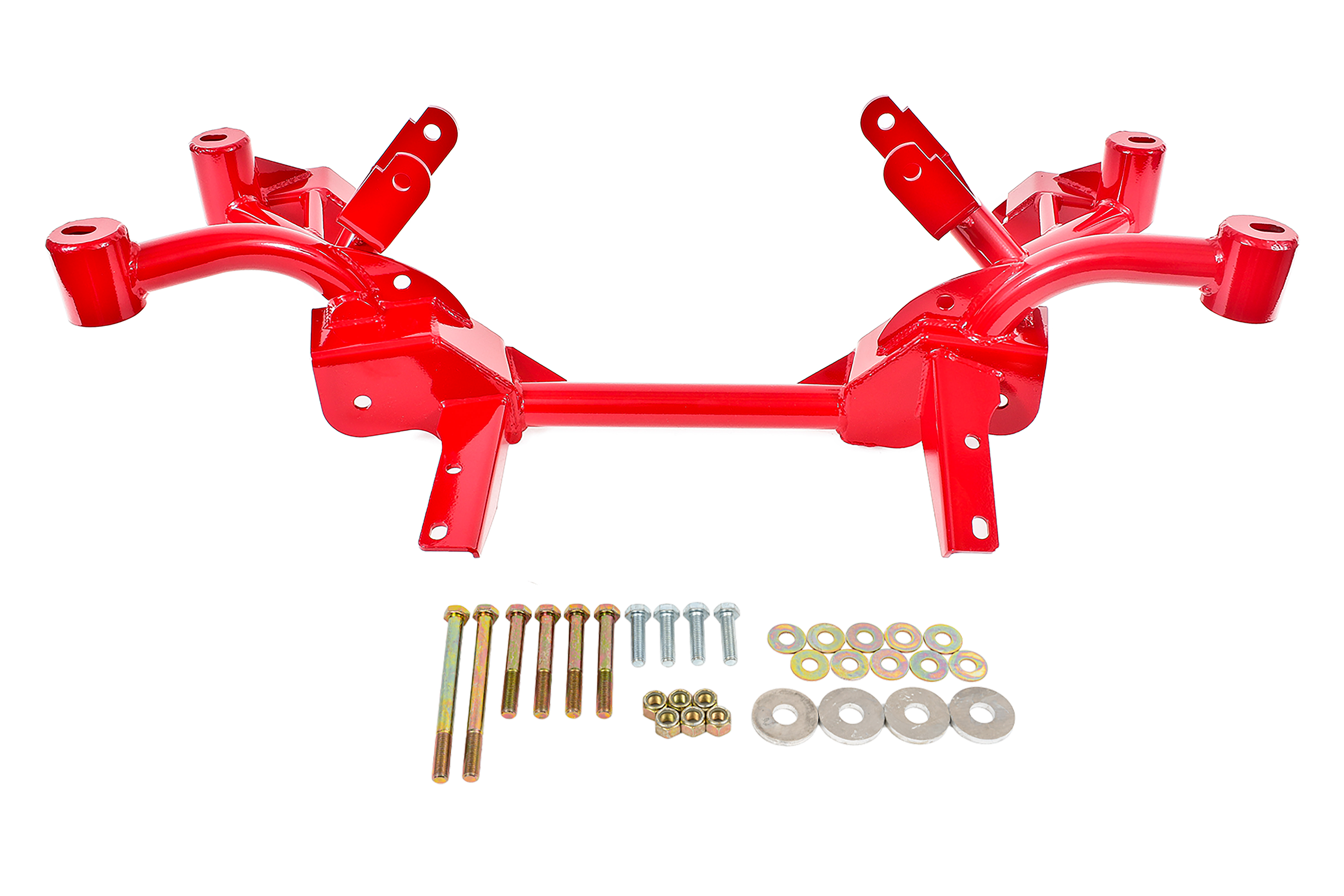 BMR Suspension K-member, LS1 Motor Mounts, Pinto Rack Mounts KM008-1R