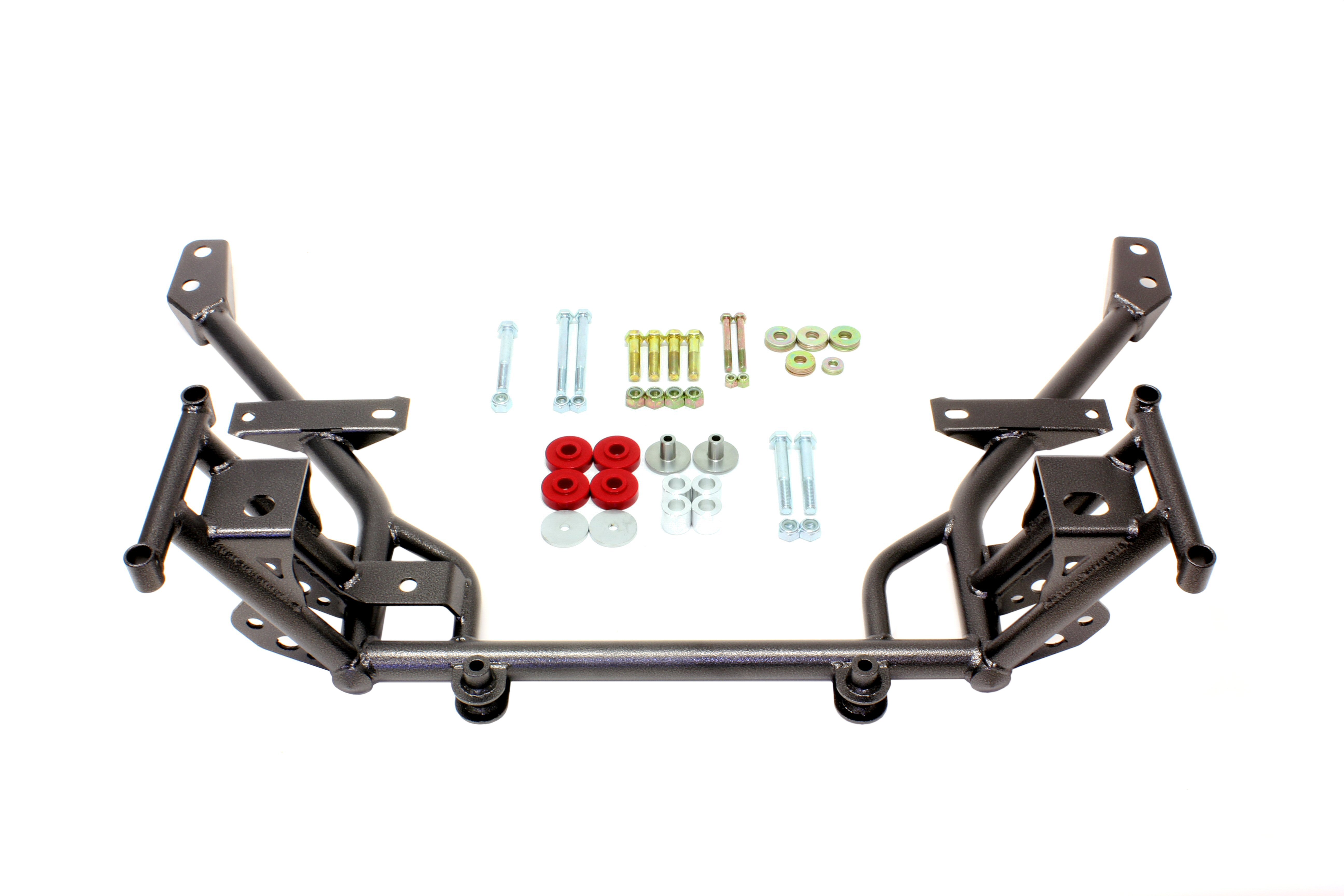 BMR Suspension K-member, Lowered Motor Mounts, Standard Rack Mounts KM020H