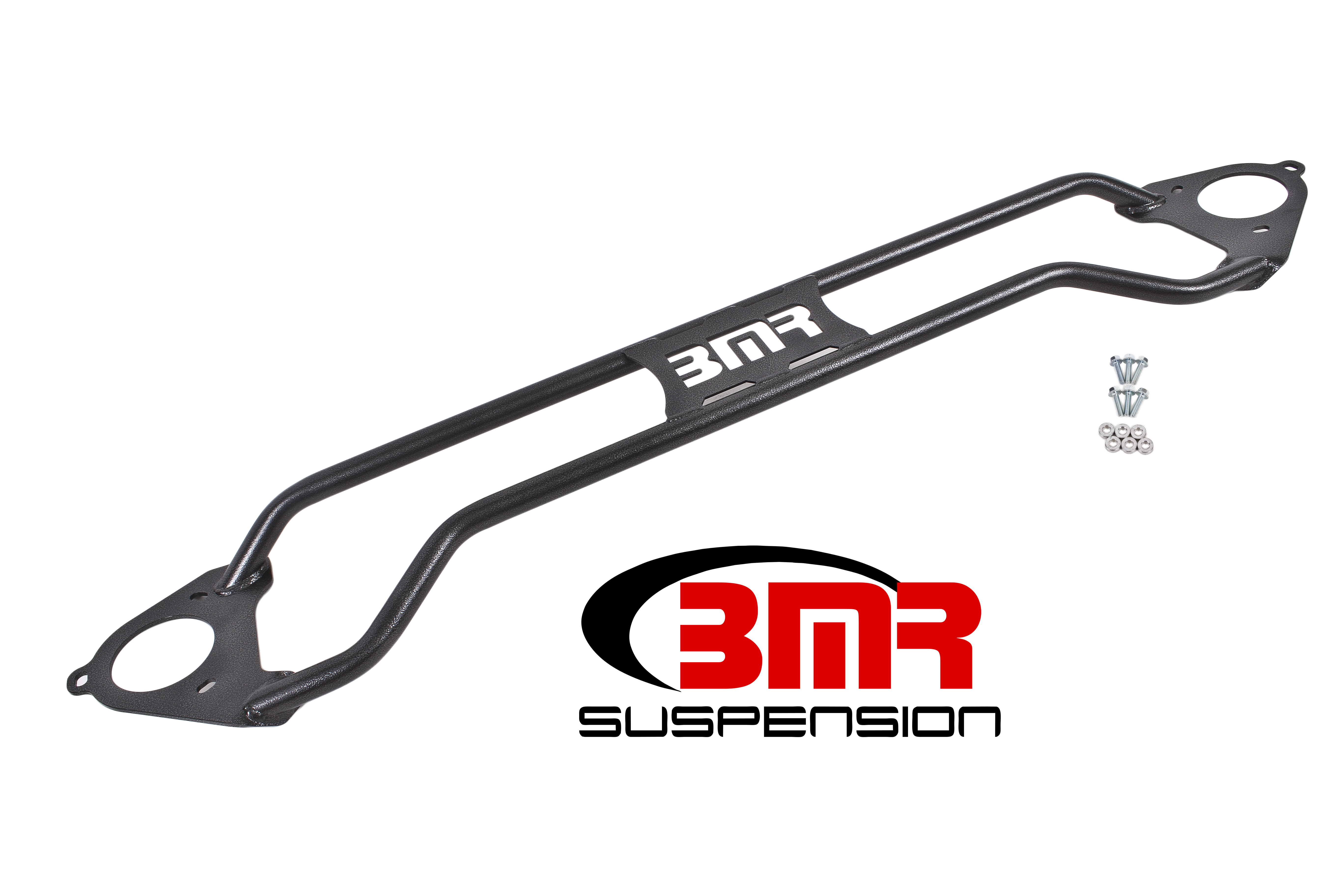 BMR Suspension Strut Tower Brace, Front, Twin Tube Design STB019H