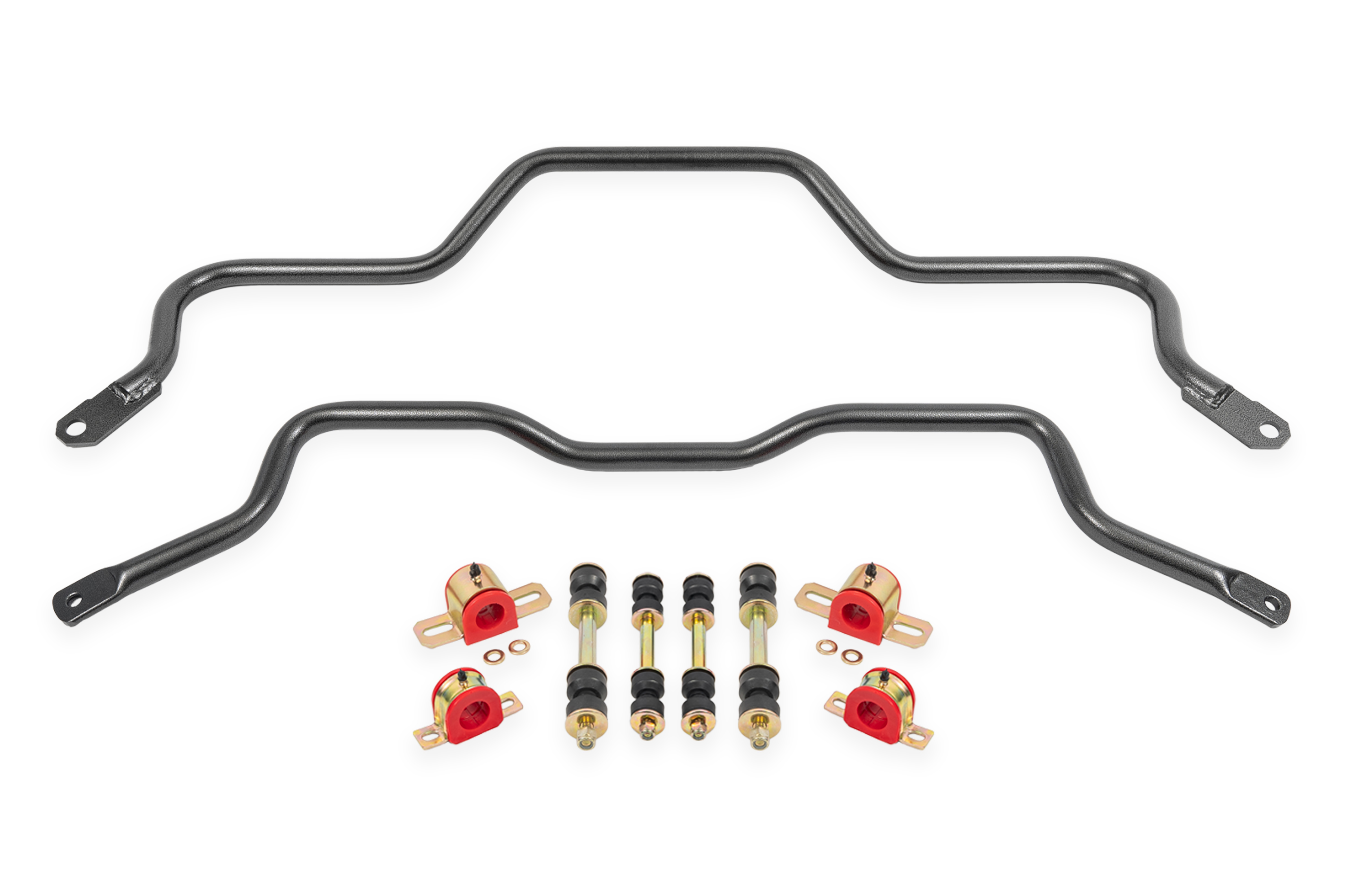 BMR Suspension Sway Bar Kit With Bushings, Front (SB001) And Rear (SB003) SB026H