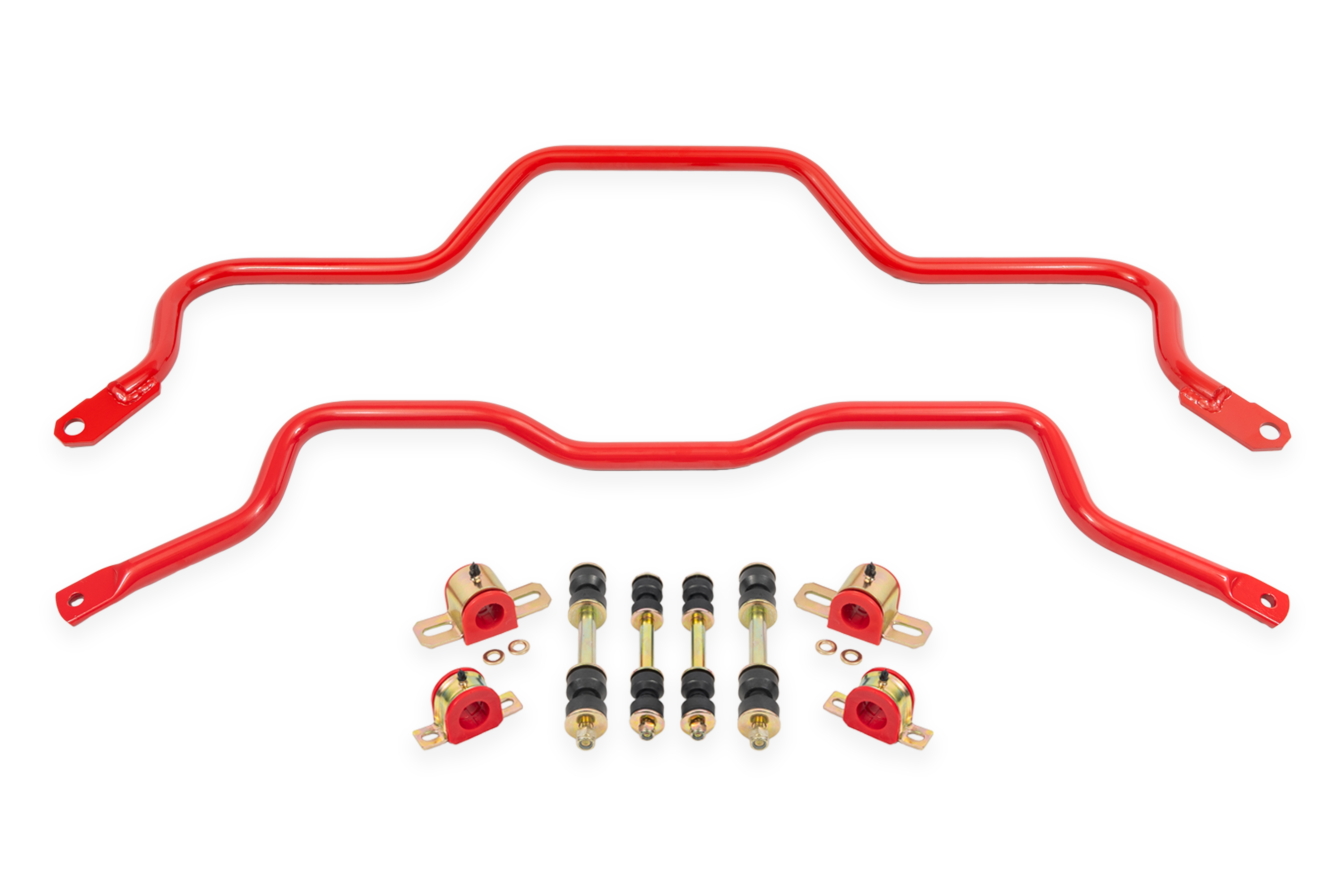 BMR Suspension Sway Bar Kit With Bushings, Front (SB001) And Rear (SB003) SB026R