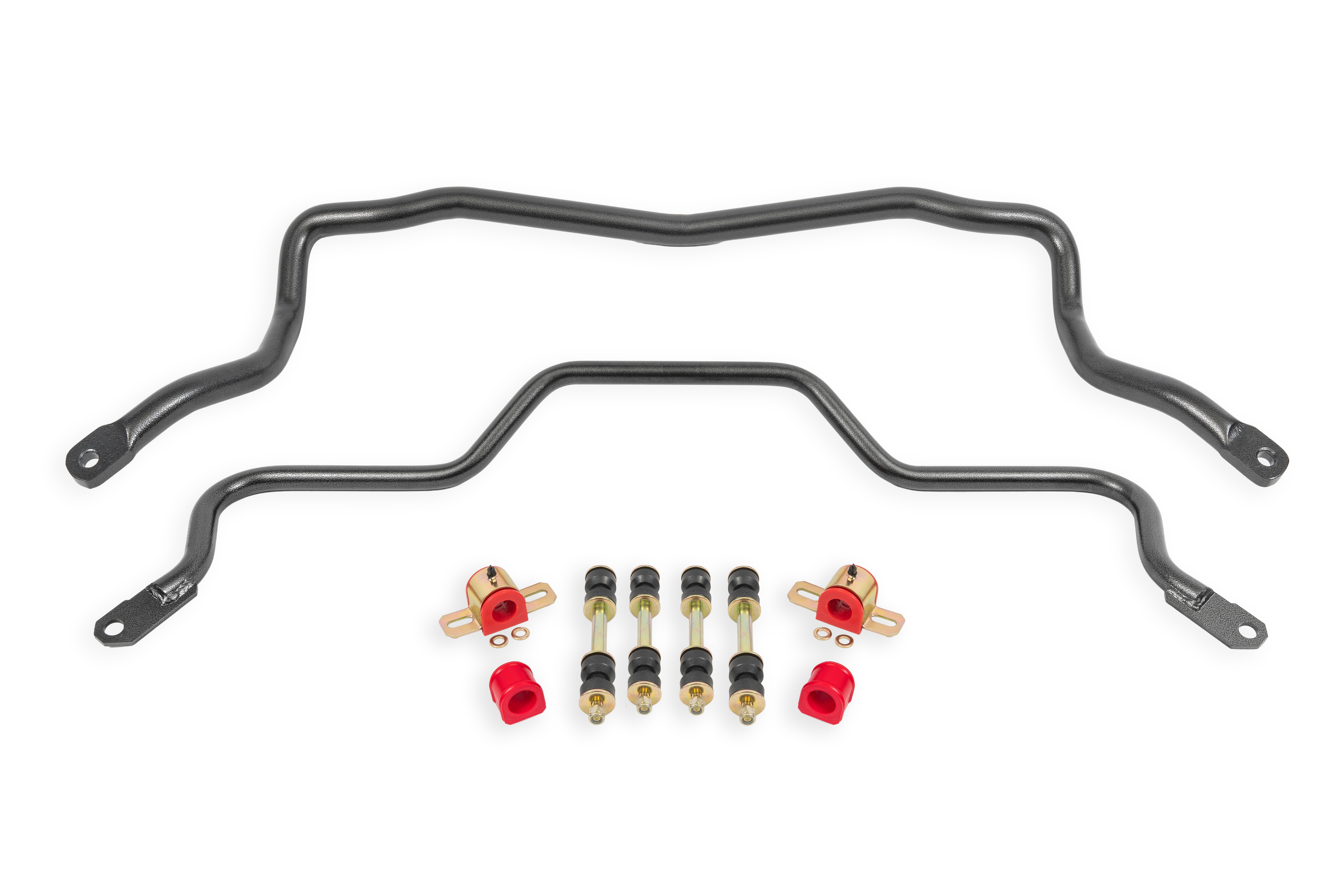 BMR Suspension Sway Bar Kit With Bushings, Front (SB002) And Rear (SB003) SB027H