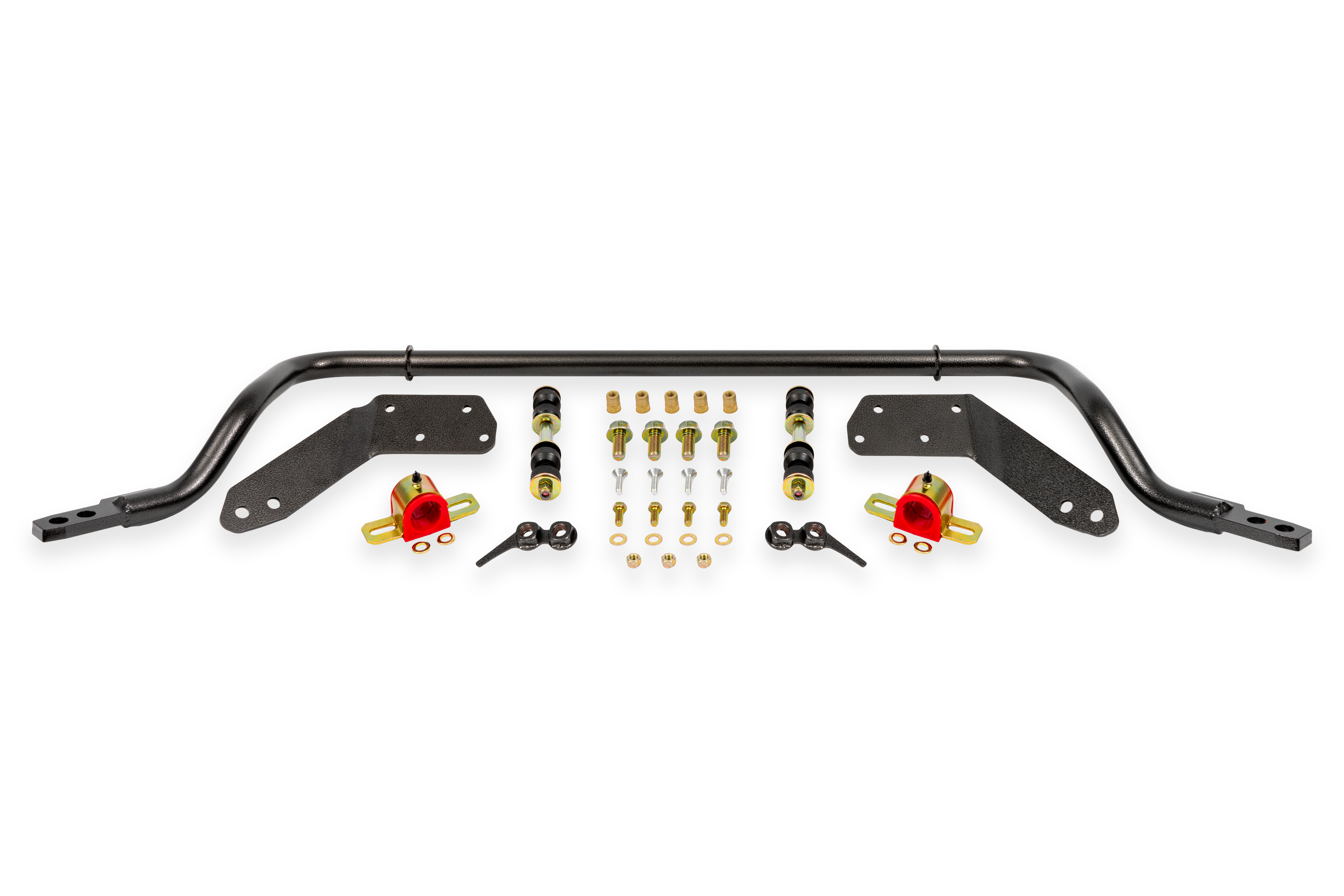 BMR Suspension Sway Bar Kit with Bushings, Front, Hollow 1.25", 2-hole Adjustable SB020H