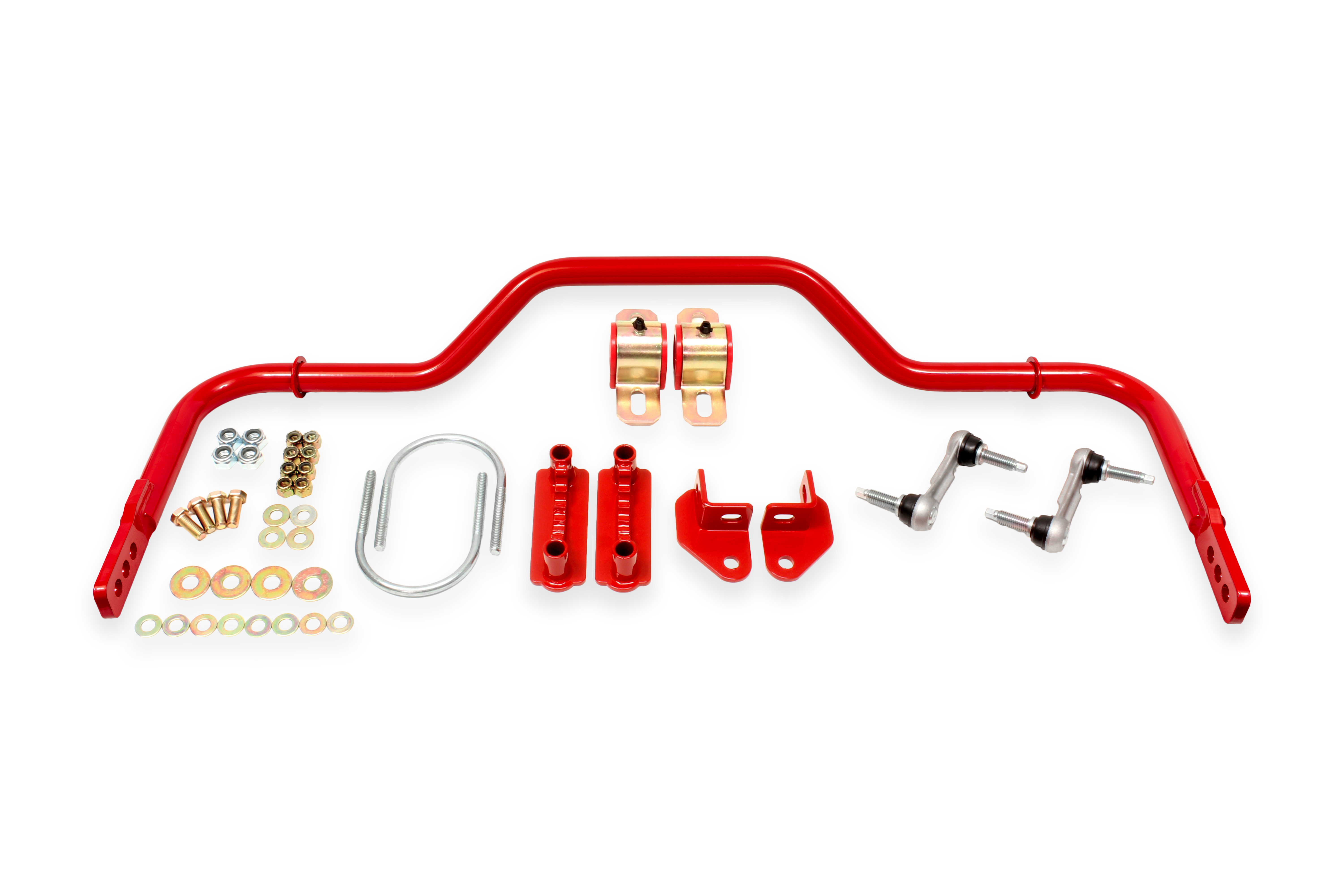 BMR Suspension Sway Bar Kit, Rear, Pro-touring Style, Hollow, 1.125" SB035R