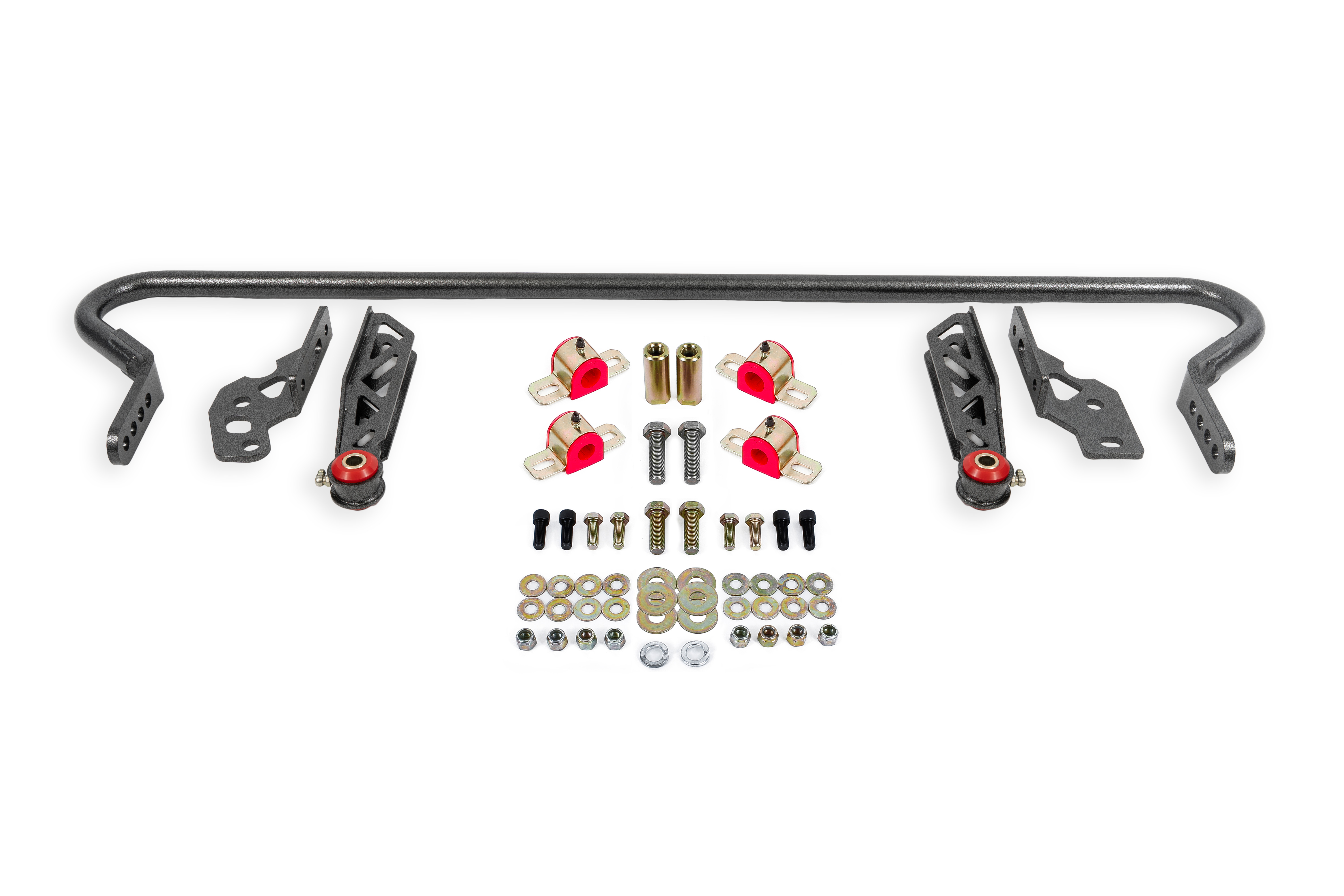 BMR Suspension Sway Bar Kit With Bushings, Rear, Adjustable, Hollow 25mm SB042H