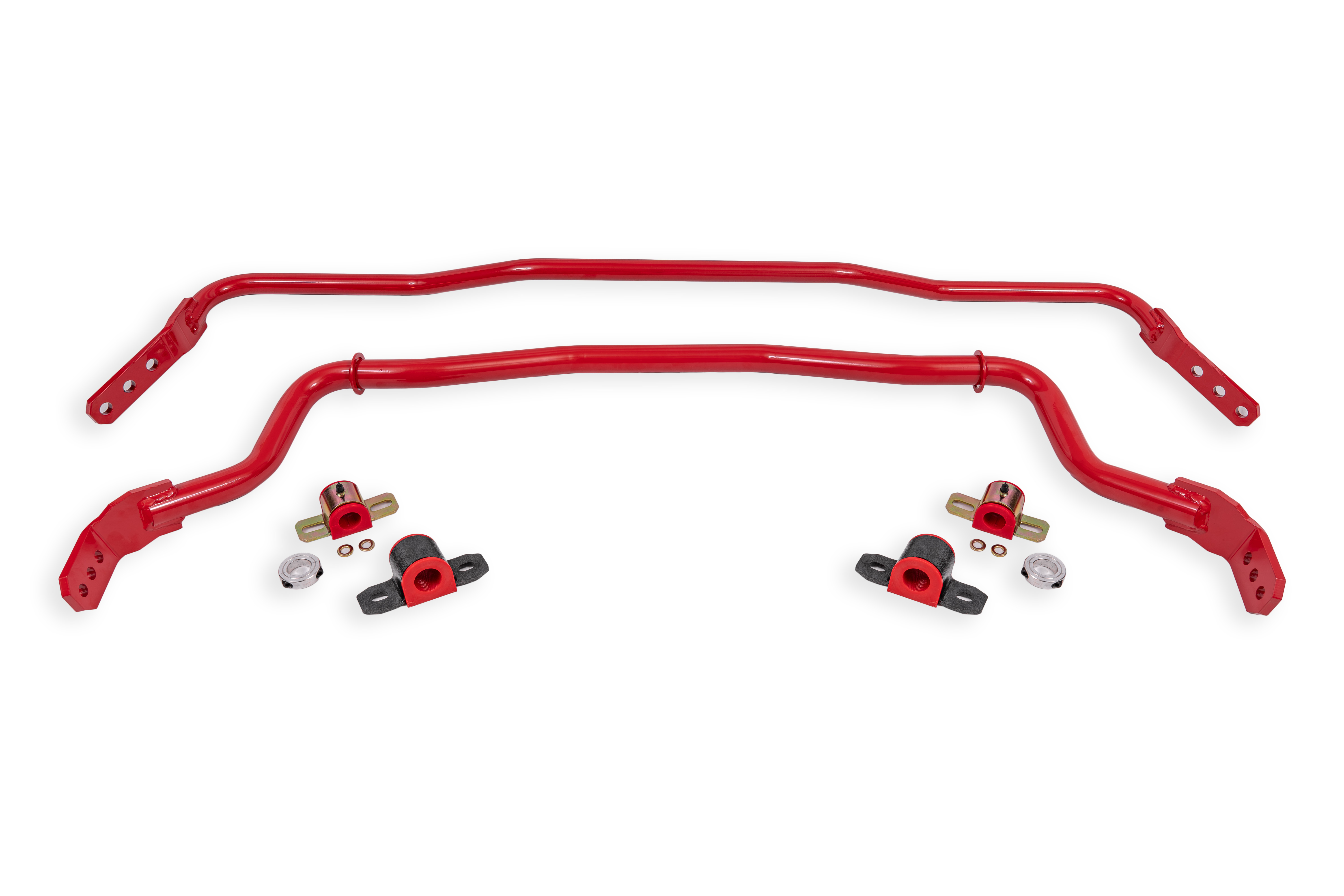 BMR Suspension Sway Bar Kit With Bushings, Front (SB044), Rear (SB045) SB043R