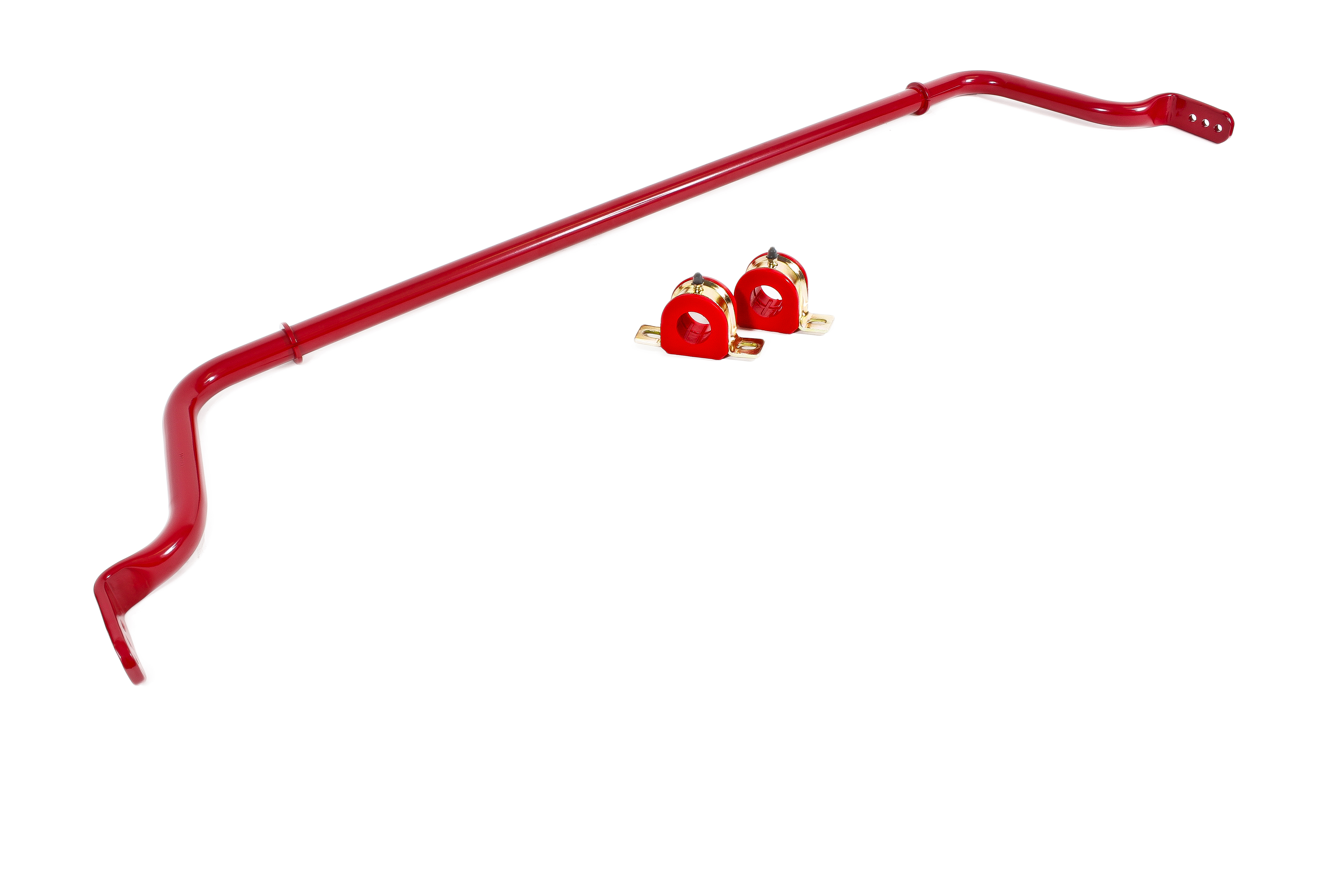 BMR Suspension Sway Bar Kit With Bushings, Rear, Hollow, Adjustable SB054R