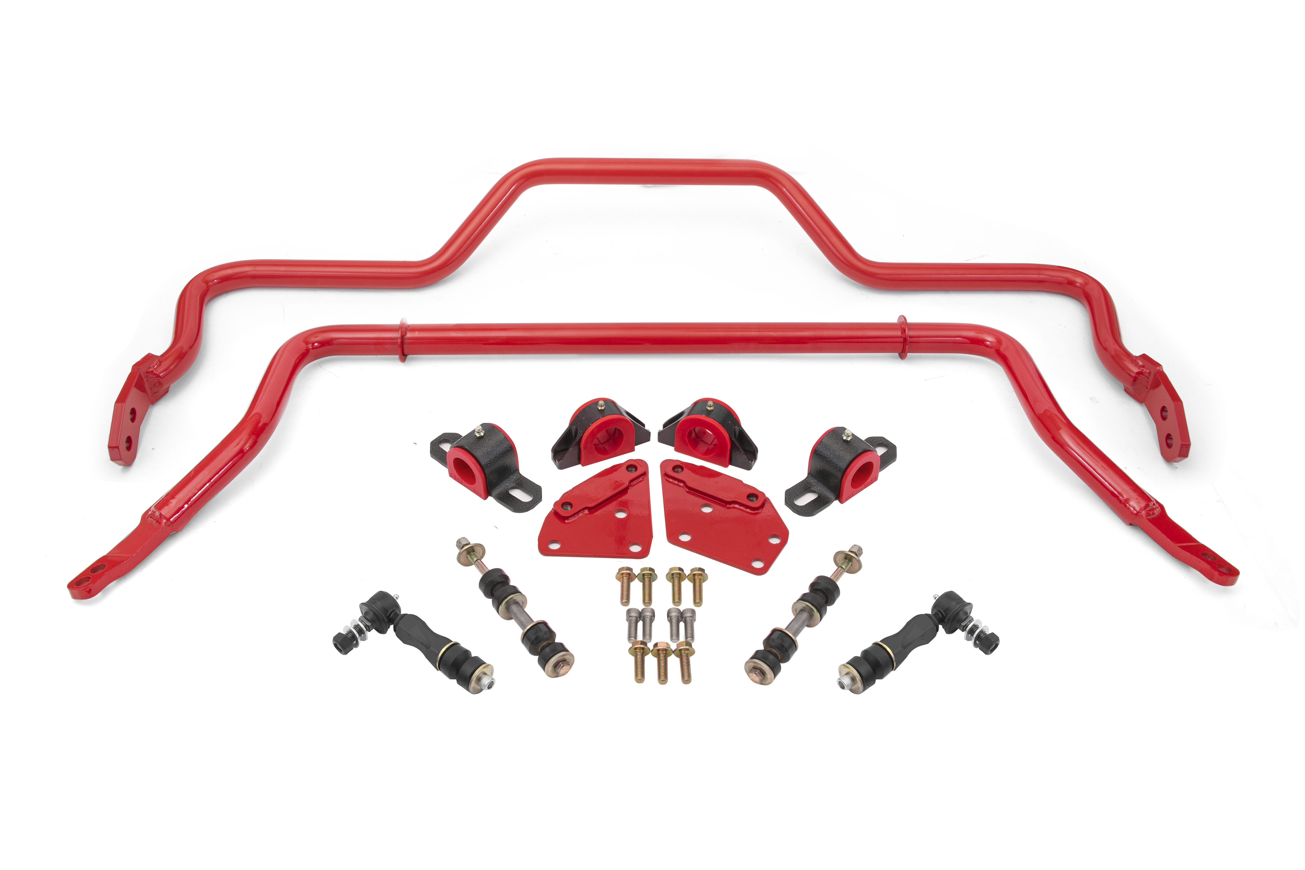 BMR Suspension Sway Bar Kit with Bushings, Front (SB334) and Rear (SB345) SB333R