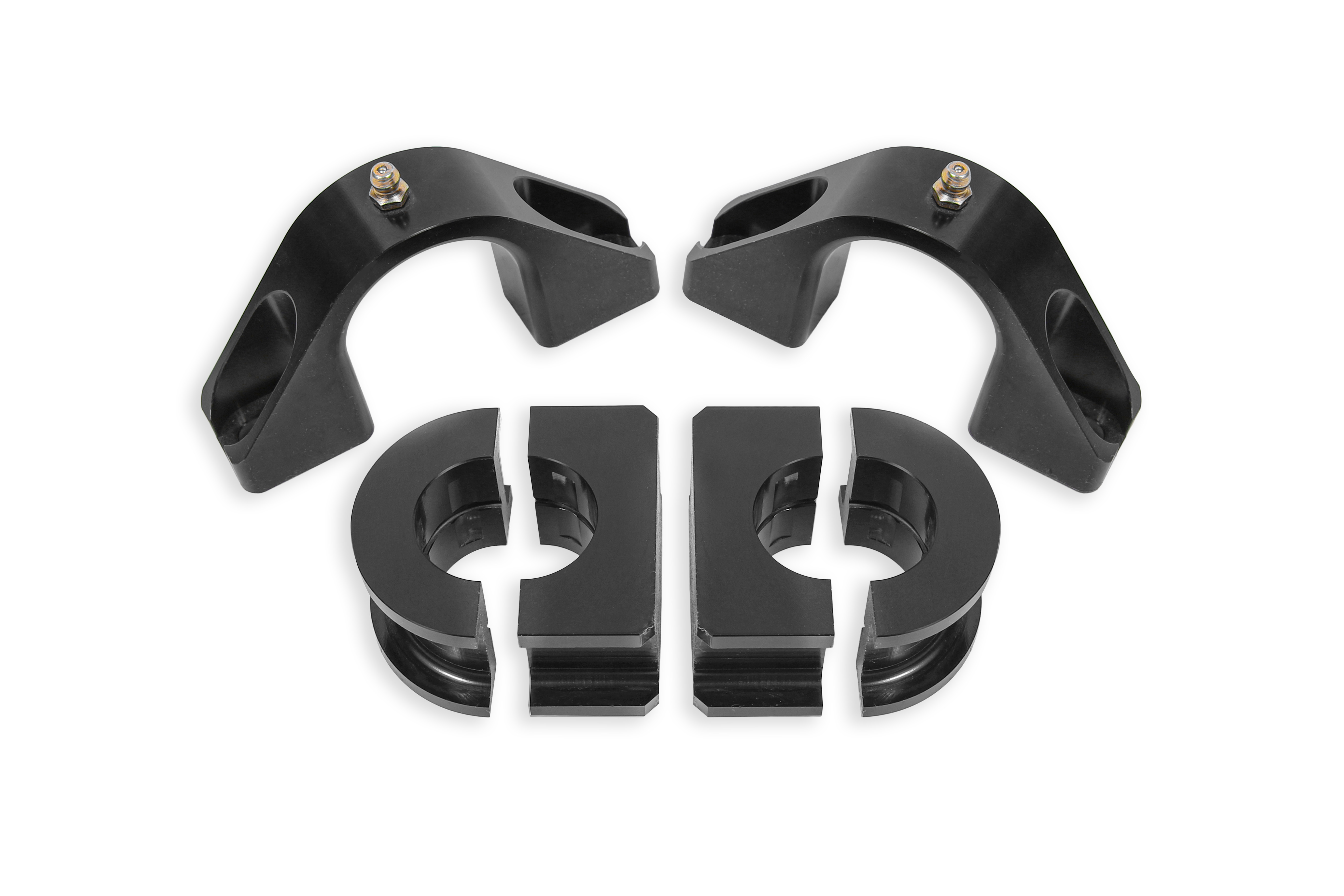 BMR Suspension Sway Bar Mount, Billet Alum Mount, 1.25" Delrin Bushing SBB010