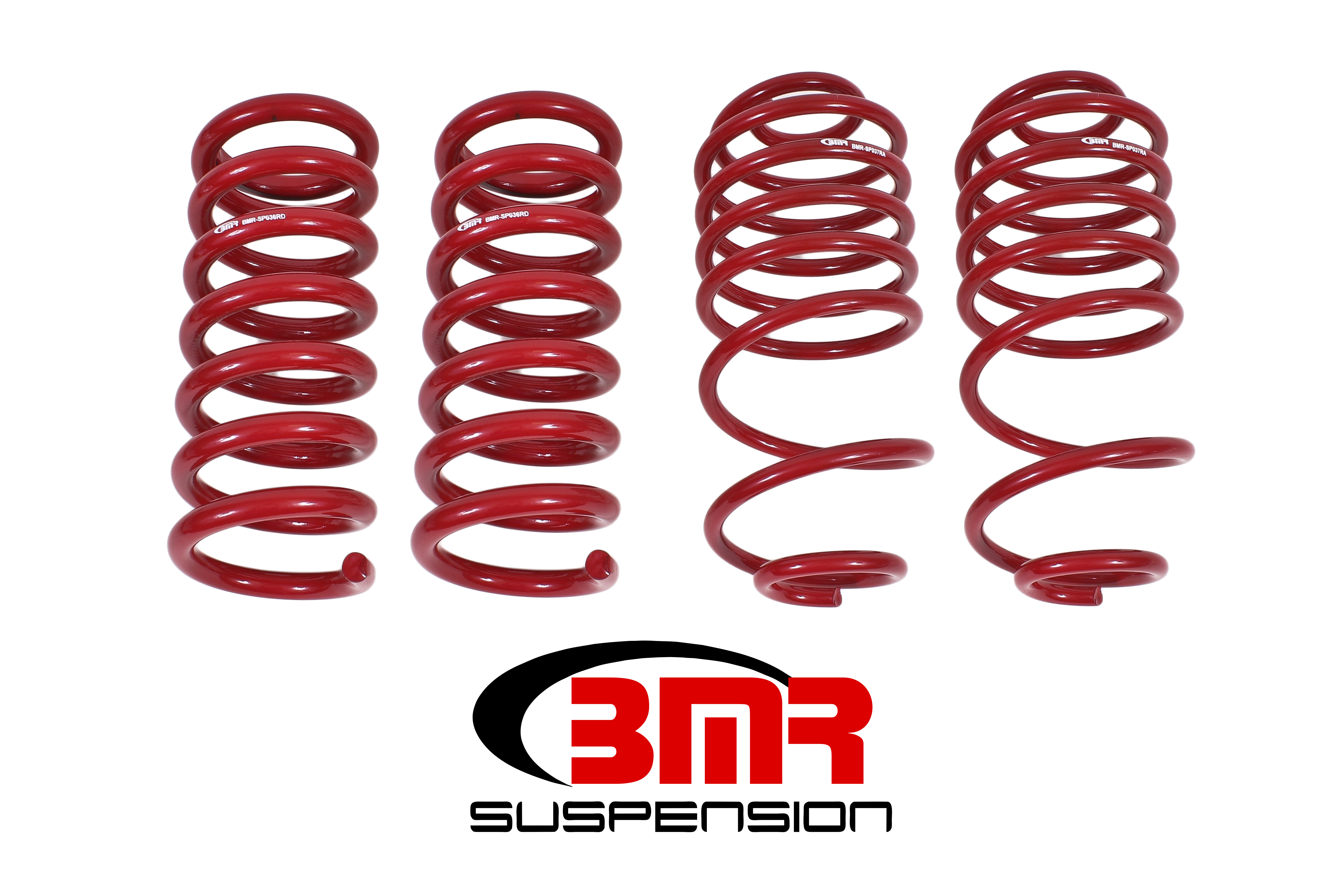 BMR Suspension Lowering Springs, Set Of 4, 1.5" SP035R