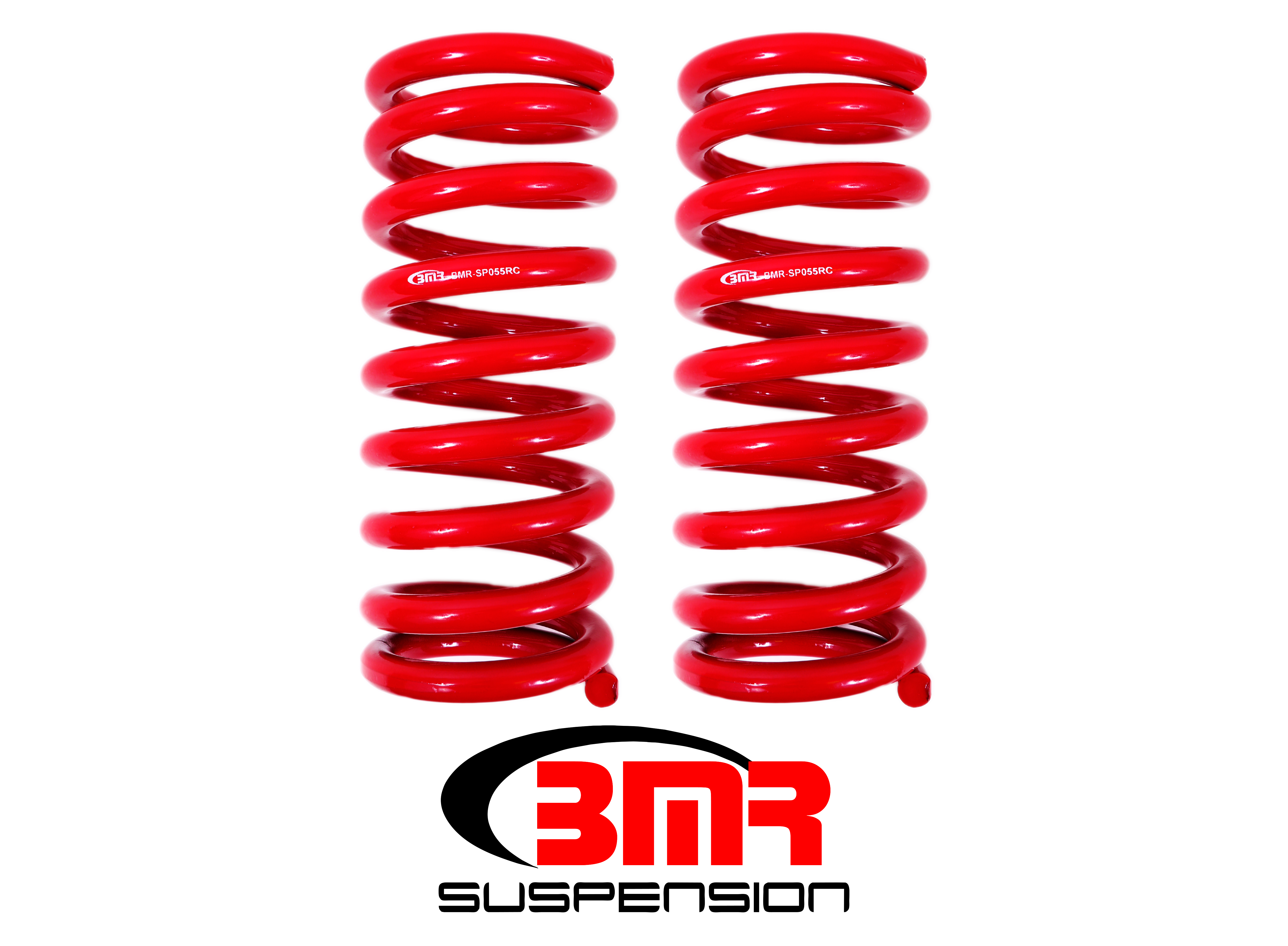 BMR Suspension Lowering Springs, Front, 2" Drop, Small Block SP055R