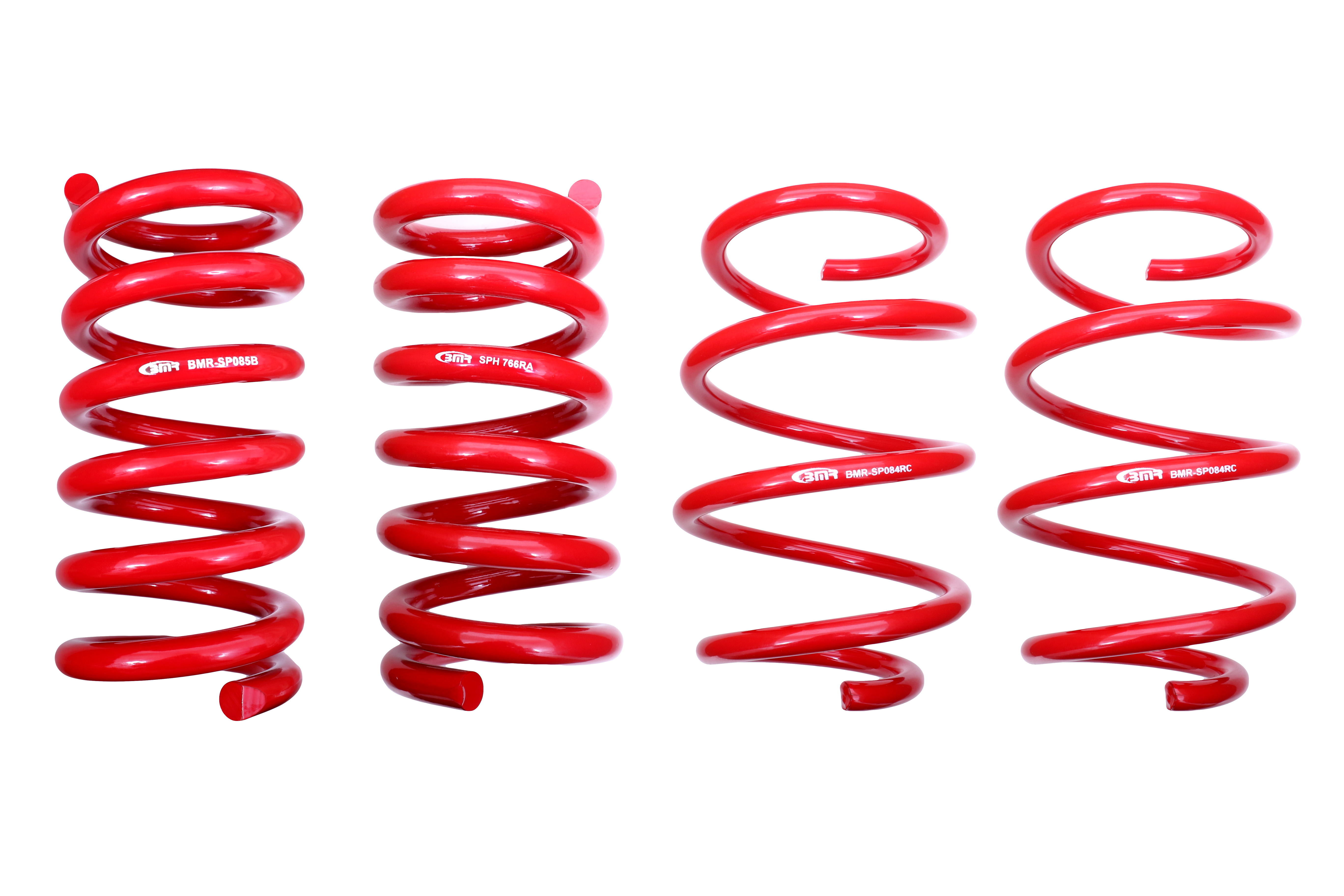 BMR Suspension Lowering Springs, Set Of 4, Handling Version, GT350 SPH765R