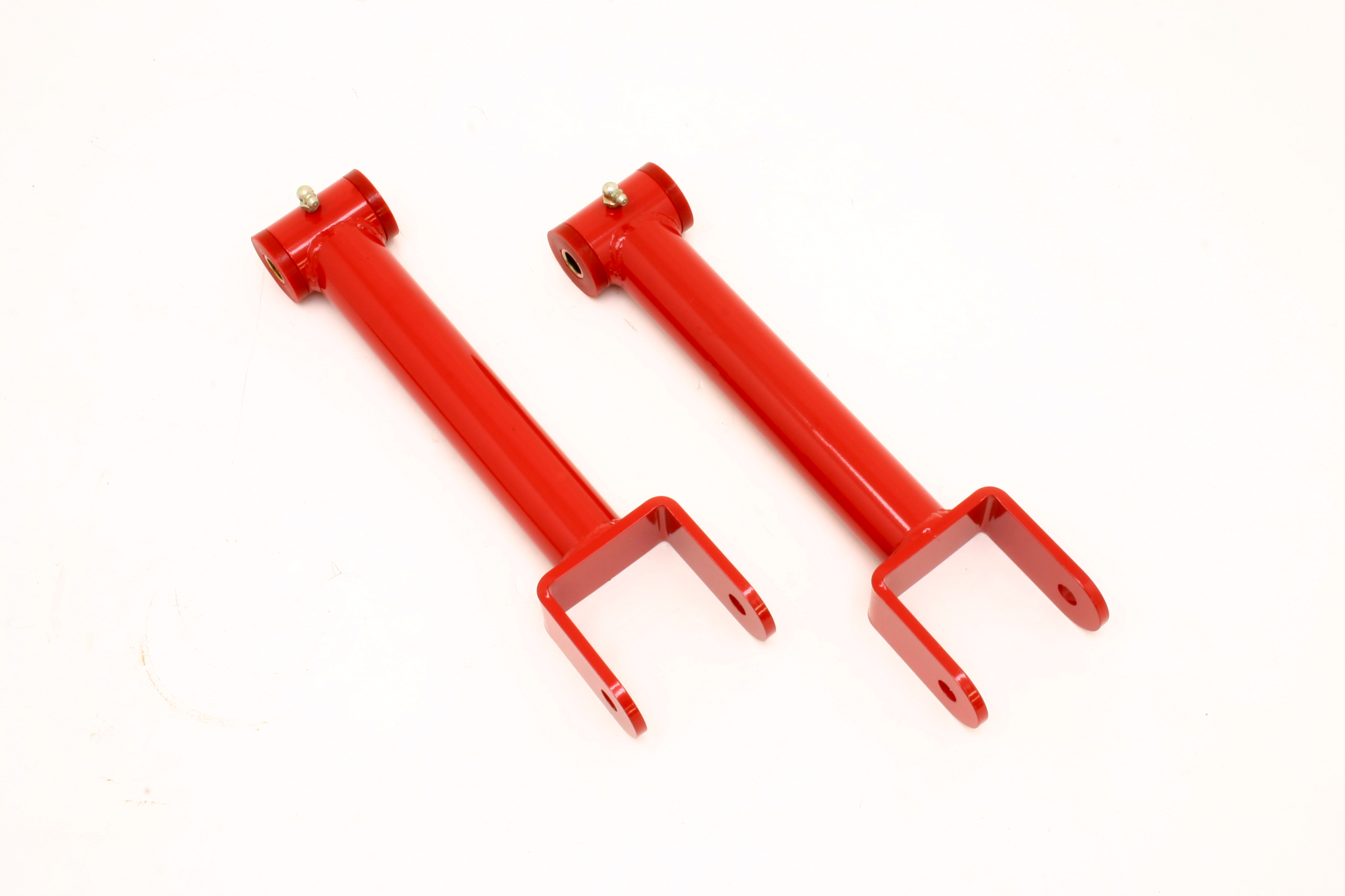 BMR Suspension Upper Control Arms, DOM, Non-adjustable, Polyurethane Bushings, Extended Length UTCA003R