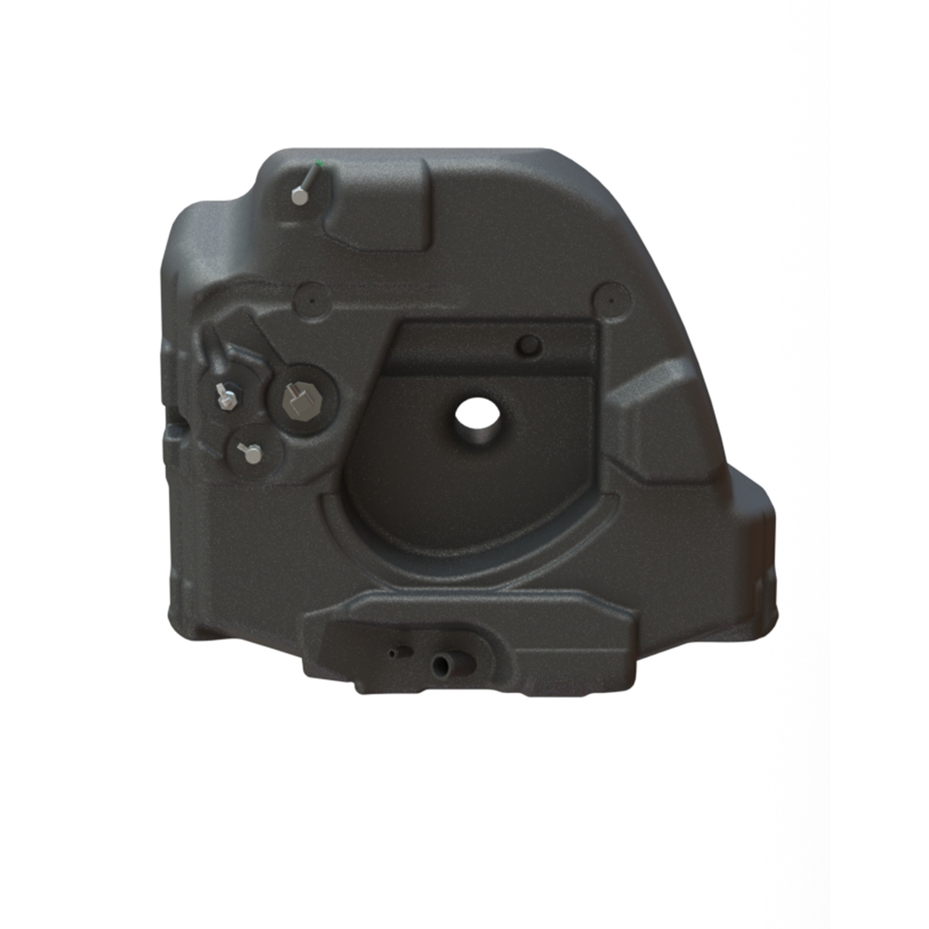 Titan Fuel Tanks Spare Tire Auxiliary Fuel System 30 Gallon 4010201