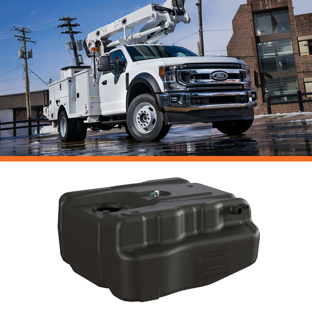 Titan Fuel Tanks After-Axle Auxiliary Tank 4020217