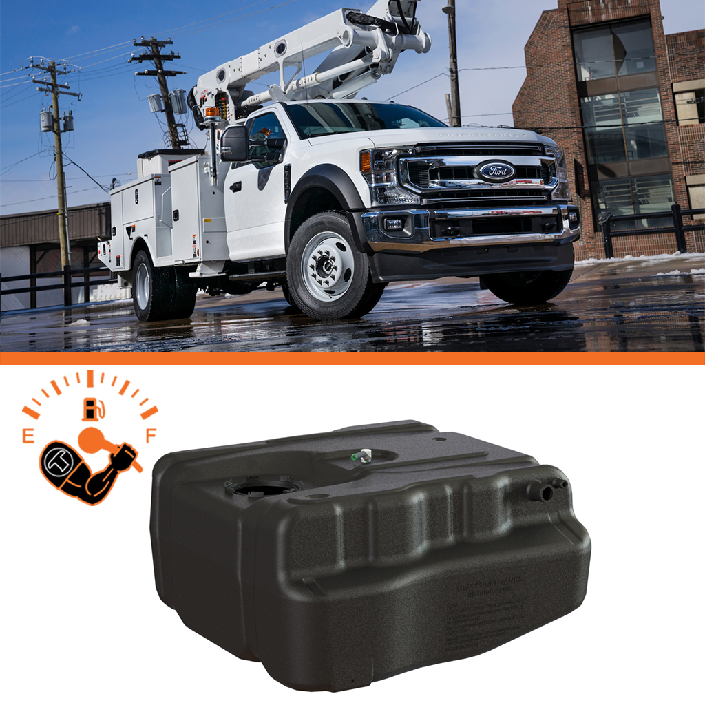 Titan Fuel Tanks After-Axle Auxiliary Tank 4020217