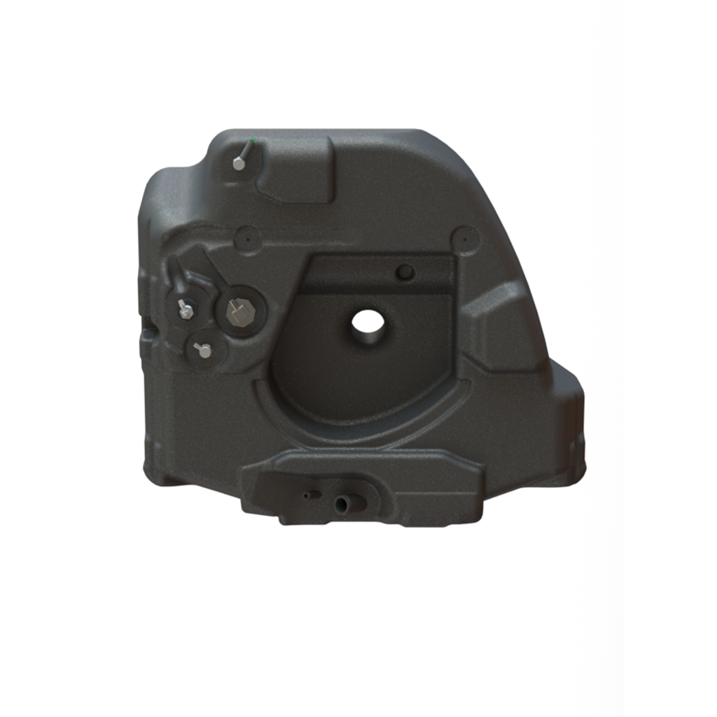 Titan Fuel Tanks Spare Tire Auxiliary Fuel System 30 Gallon 4020299