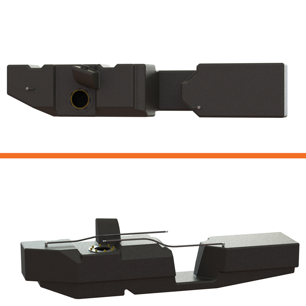 Titan Fuel Tanks XXL Replacement Mid-Ship Fuel Tank 52 Gallon 7010201