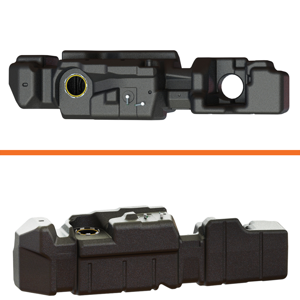 Titan Fuel Tanks XXL Replacement Mid-Ship Fuel Tank 60 Gallon 7010320