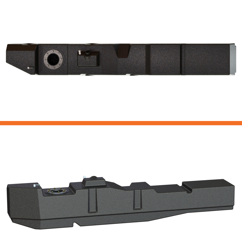 Titan Fuel Tanks XXL Replacement Mid-Ship Fuel Tank 67 Gallon 7020308