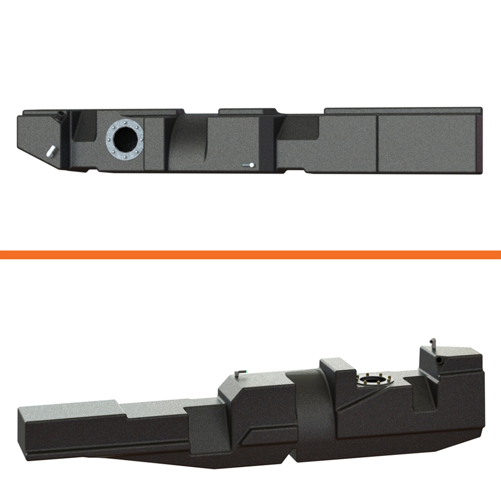 Titan Fuel Tanks XXL Replacement Mid-Ship Fuel Tank 52 Gallon 7030206