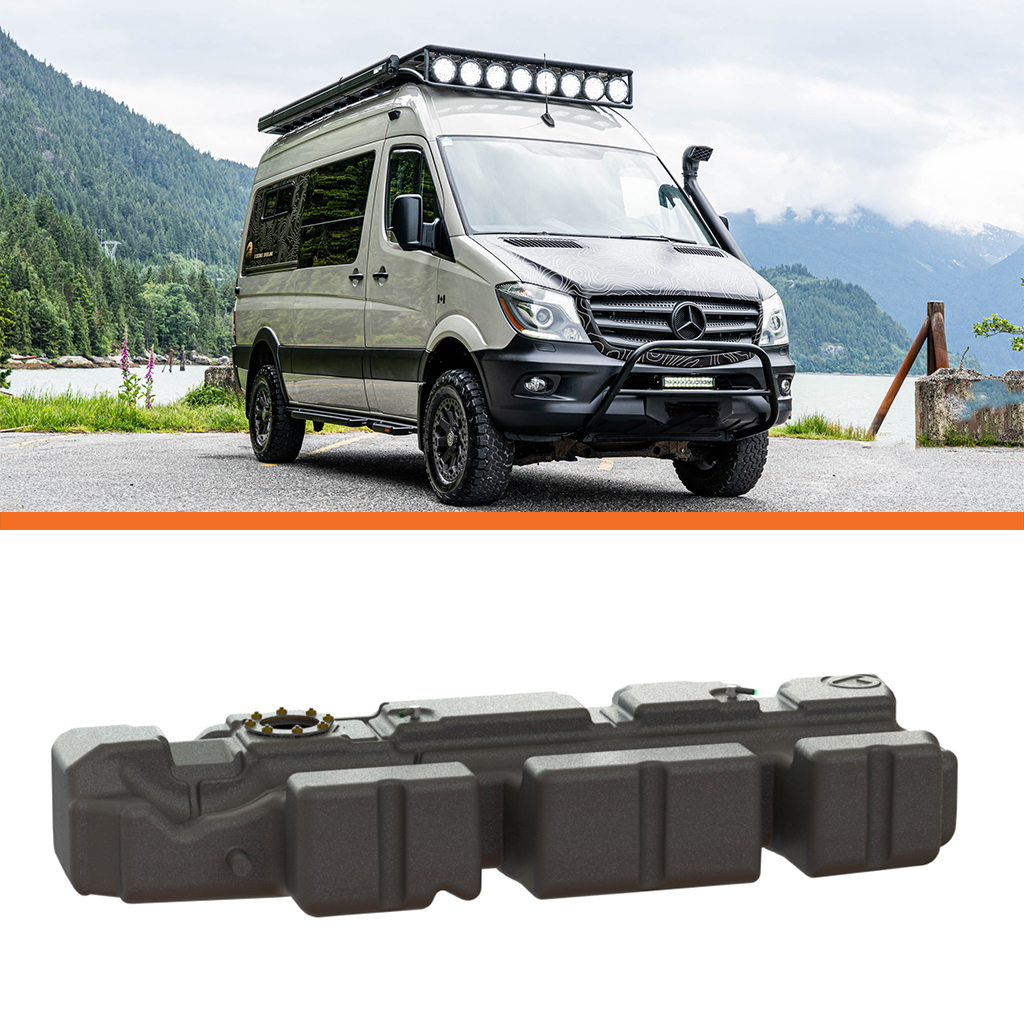 Titan Fuel Tanks XXL Replacement Mid-Ship Fuel Tank 50 Gallon 7050207