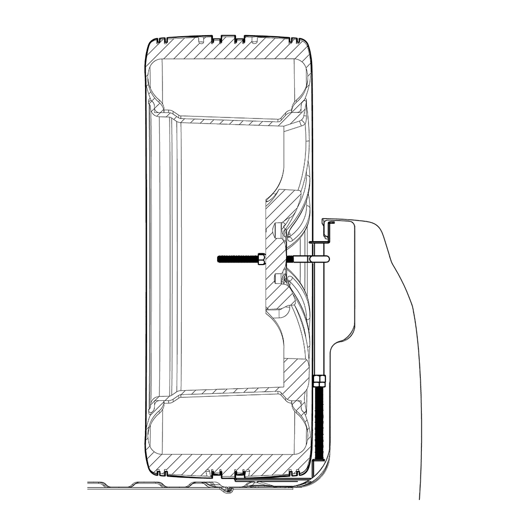 Titan Fuel Tanks TITAN Spare Tire Buddy 9901330