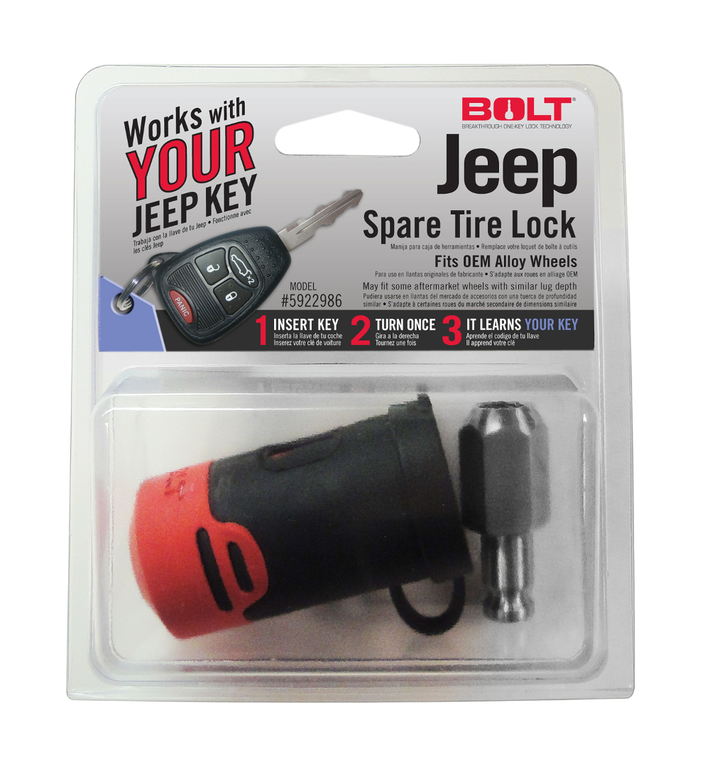 BOLT Jeep Spare Tire for JK and TJ 5922986
