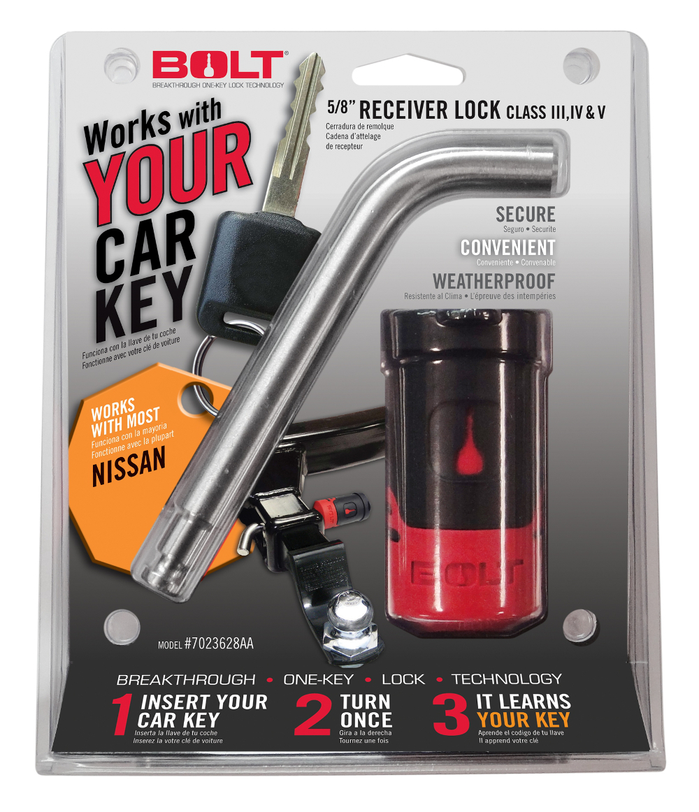 BOLT 5/8IN. RECEIVER LOCK NISSAN 7023583