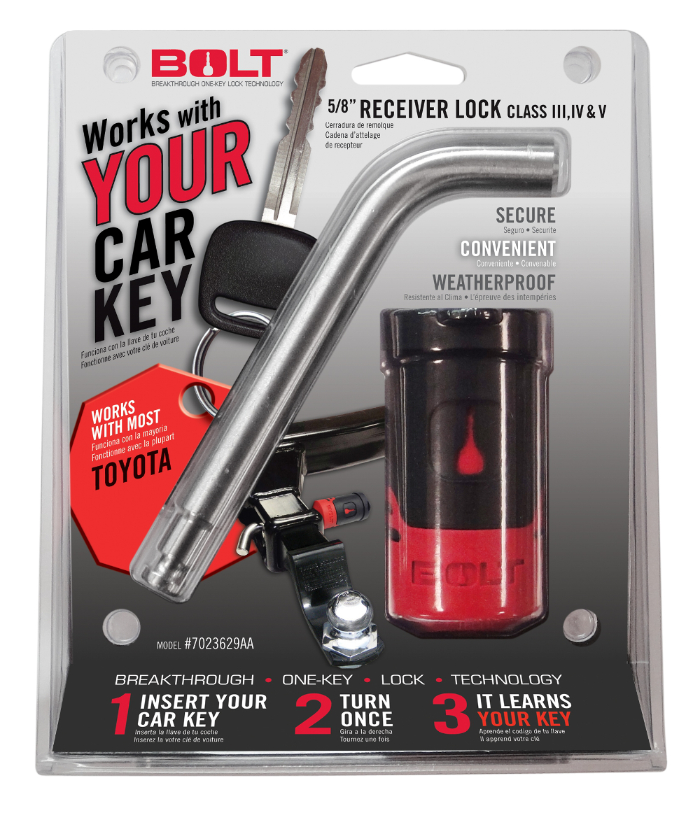 BOLT 5/8IN. RECEIVER LOCK TOYOTA 7023584