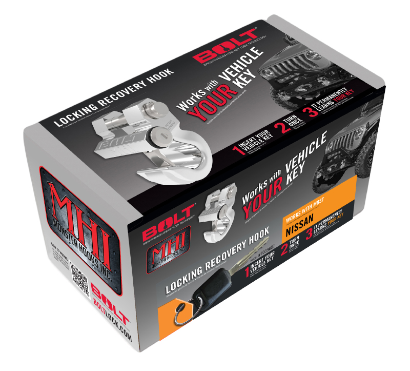 BOLT Nissan Locking Recovery Hook 7039051