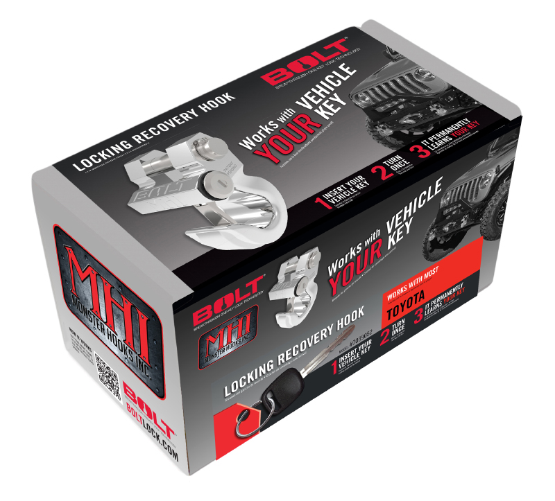 BOLT Toyota Locking Recovery Hook 7039052