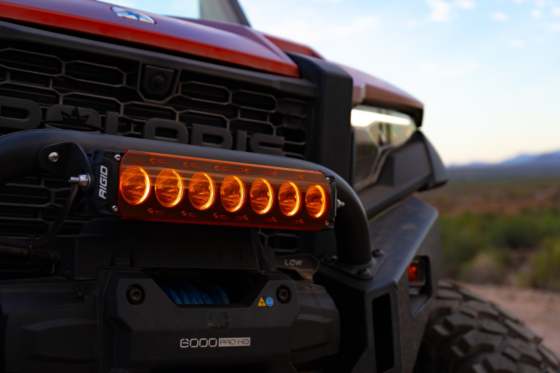 RIGID Industries Revolve 10 Inch Bar with Amber Backlight 411613