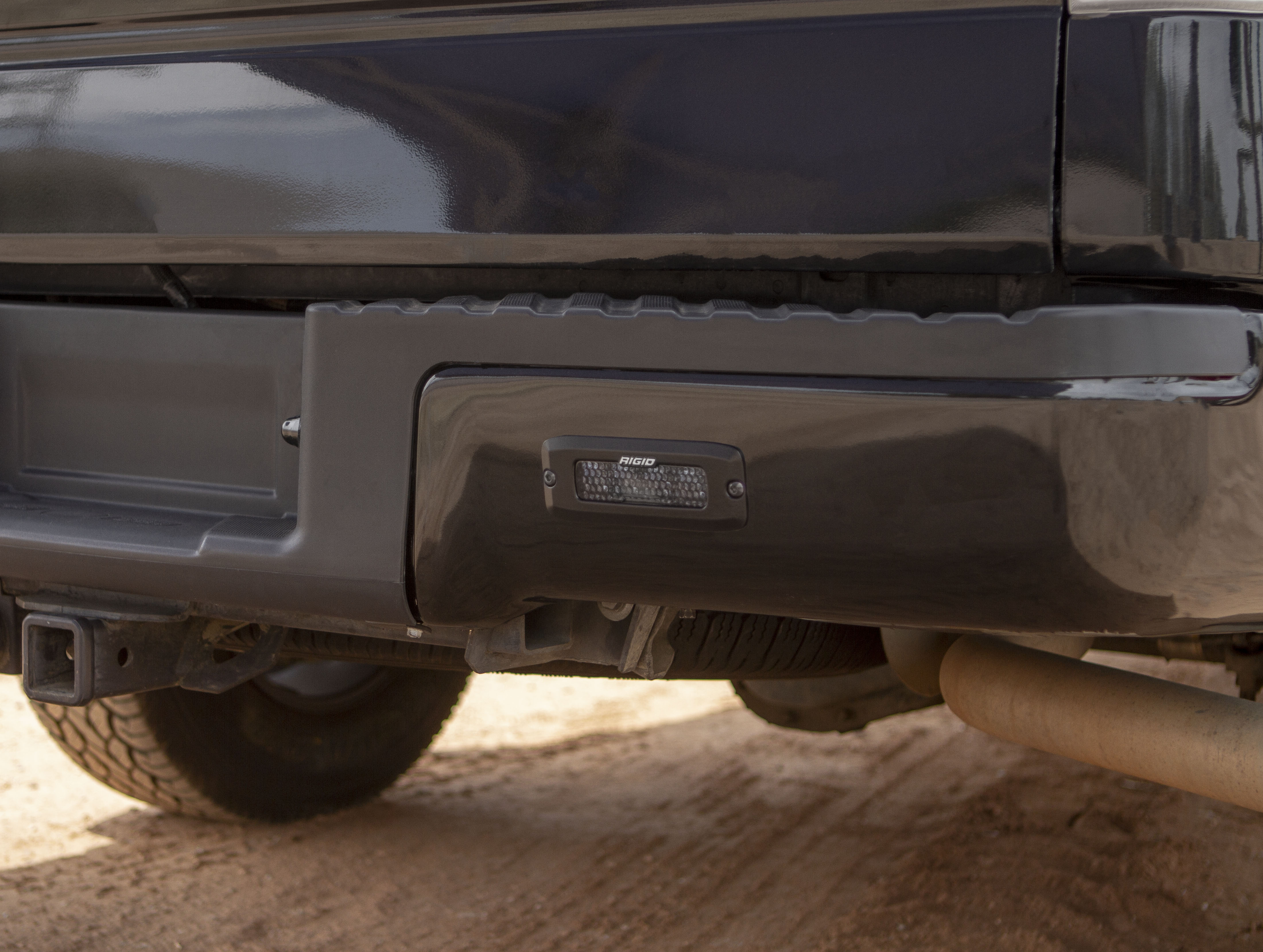 RIGID Industries SR-Q Series PRO Midnight Edition, Spot Diffused, Flush Mount, Pair 925513BLK