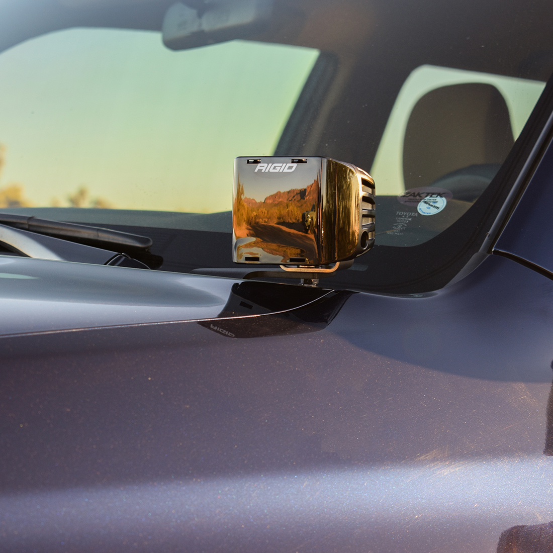 RIGID Industries 2010-2020 Toyota 4Runner A-Pillar Light Kit, Includes D-SS Flood 46703