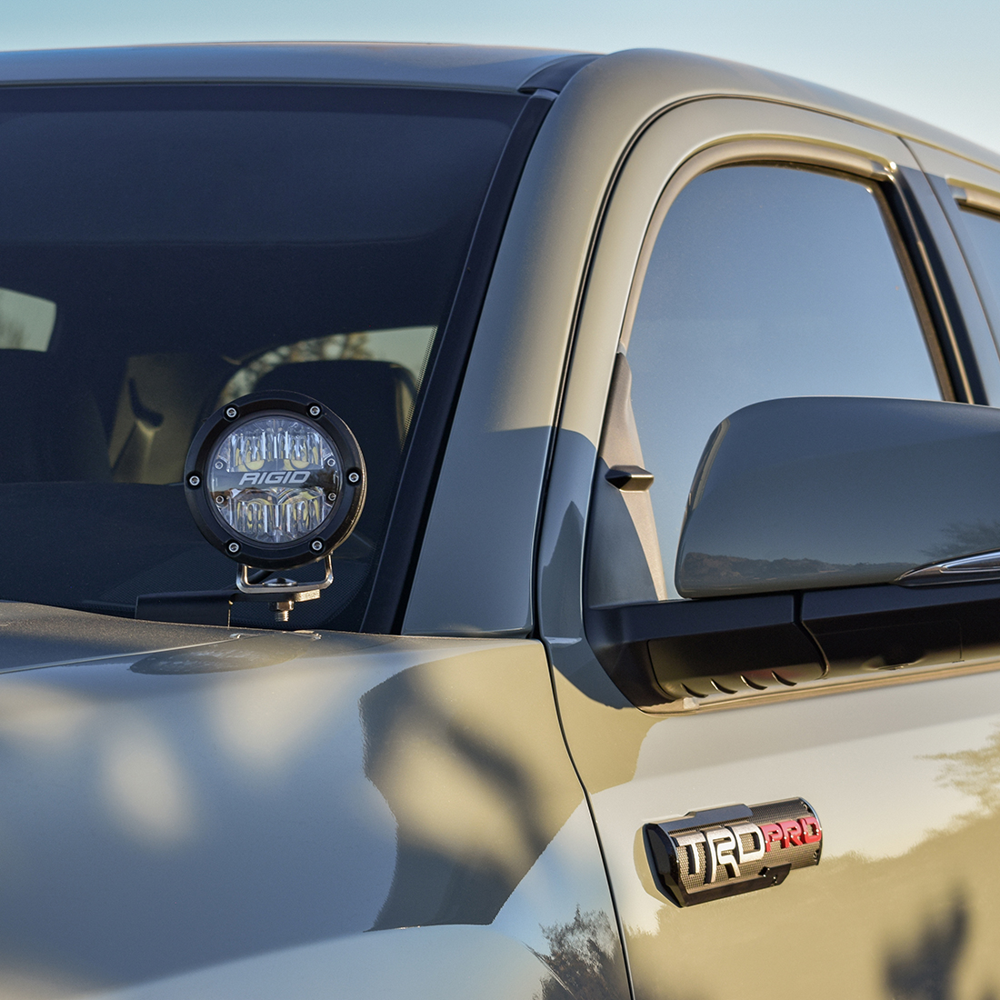 RIGID Industries 2016-2020 Toyota Tacoma A-Pillar Mount, Fits 360-Series, D-Series, D-SS 46702