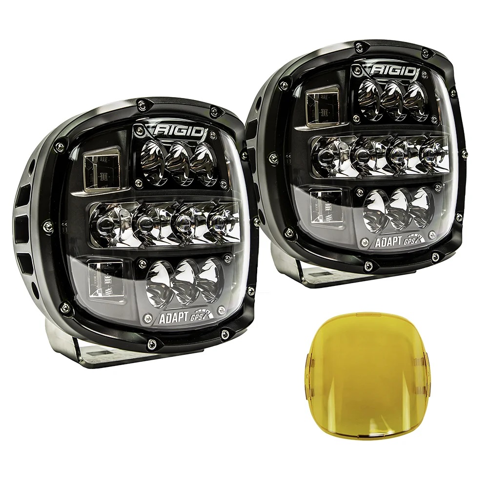 RIGID Industries Light Cover for Adapt XP, Yellow, Single 300423