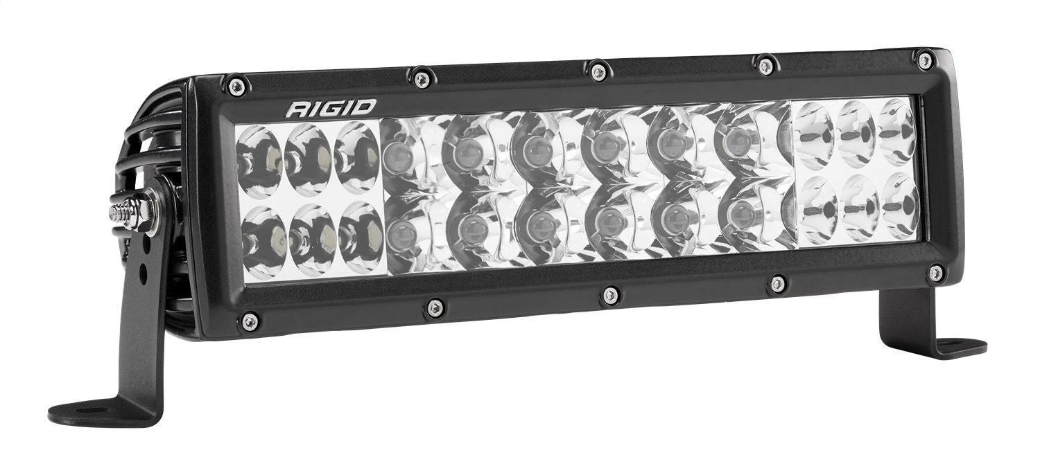 RIGID Industries E-Series PRO LED Light, Spot/Driving Optic Combo, 10 Inch, Black Housing 178313