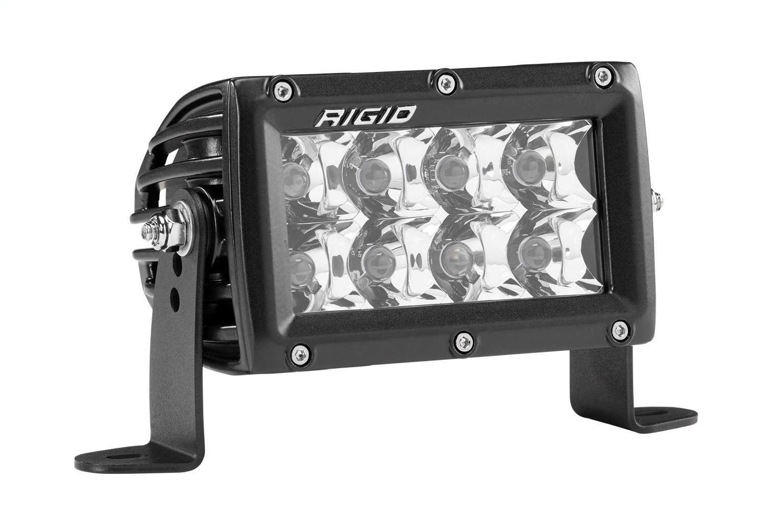 RIGID Industries E-Series PRO LED Light, Spot Optic, 4 Inch, Black Housing 104213