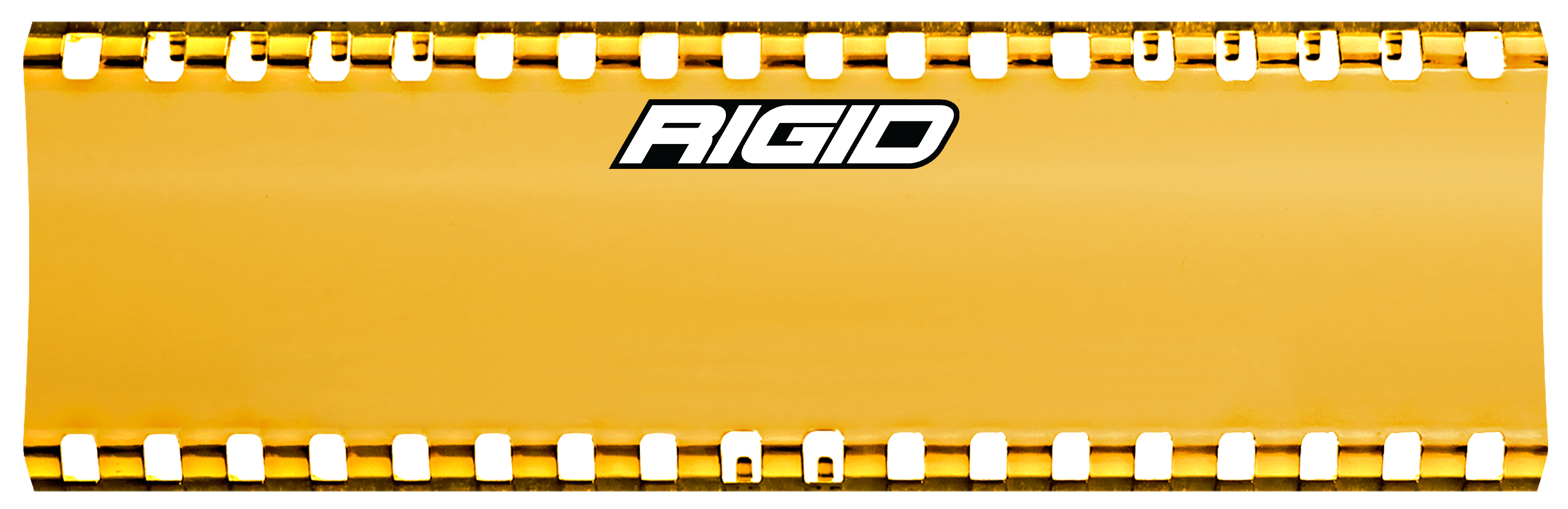 RIGID Industries Light Cover For 6 Inch SR-Series LED Lights, Amber, Single 105863