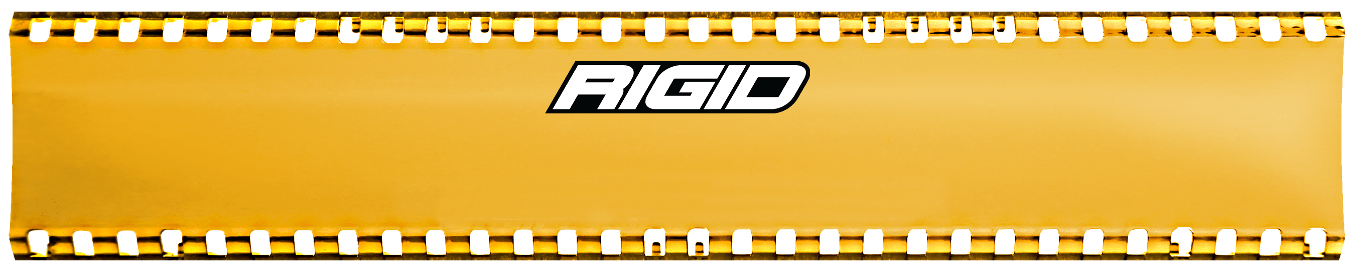 RIGID Industries Light Cover For 10 Inch SR-Series LED Lights, Yellow, Single 105963
